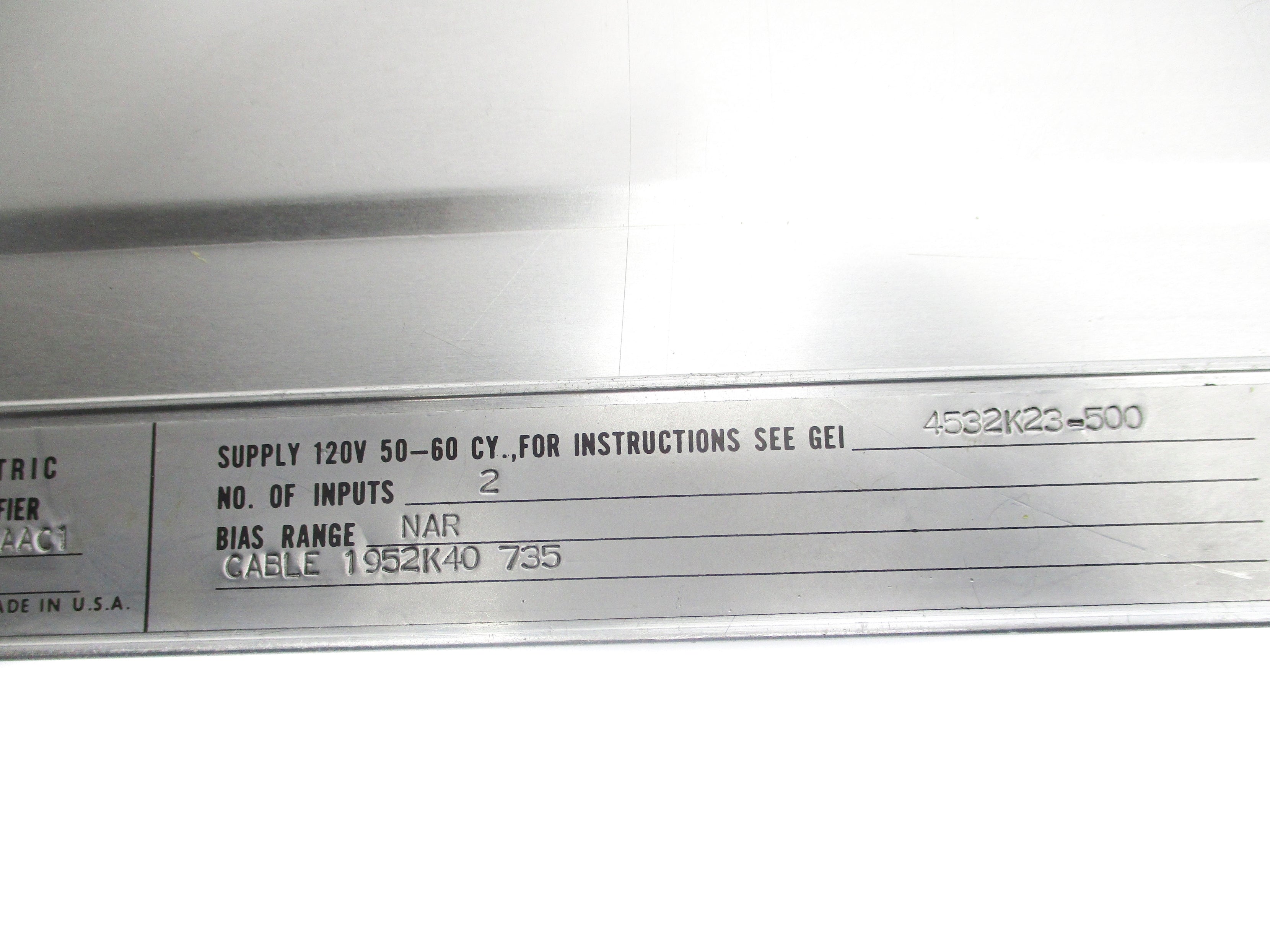 GENERAL ELECTRIC 50-563022BAAC1 UNMP
