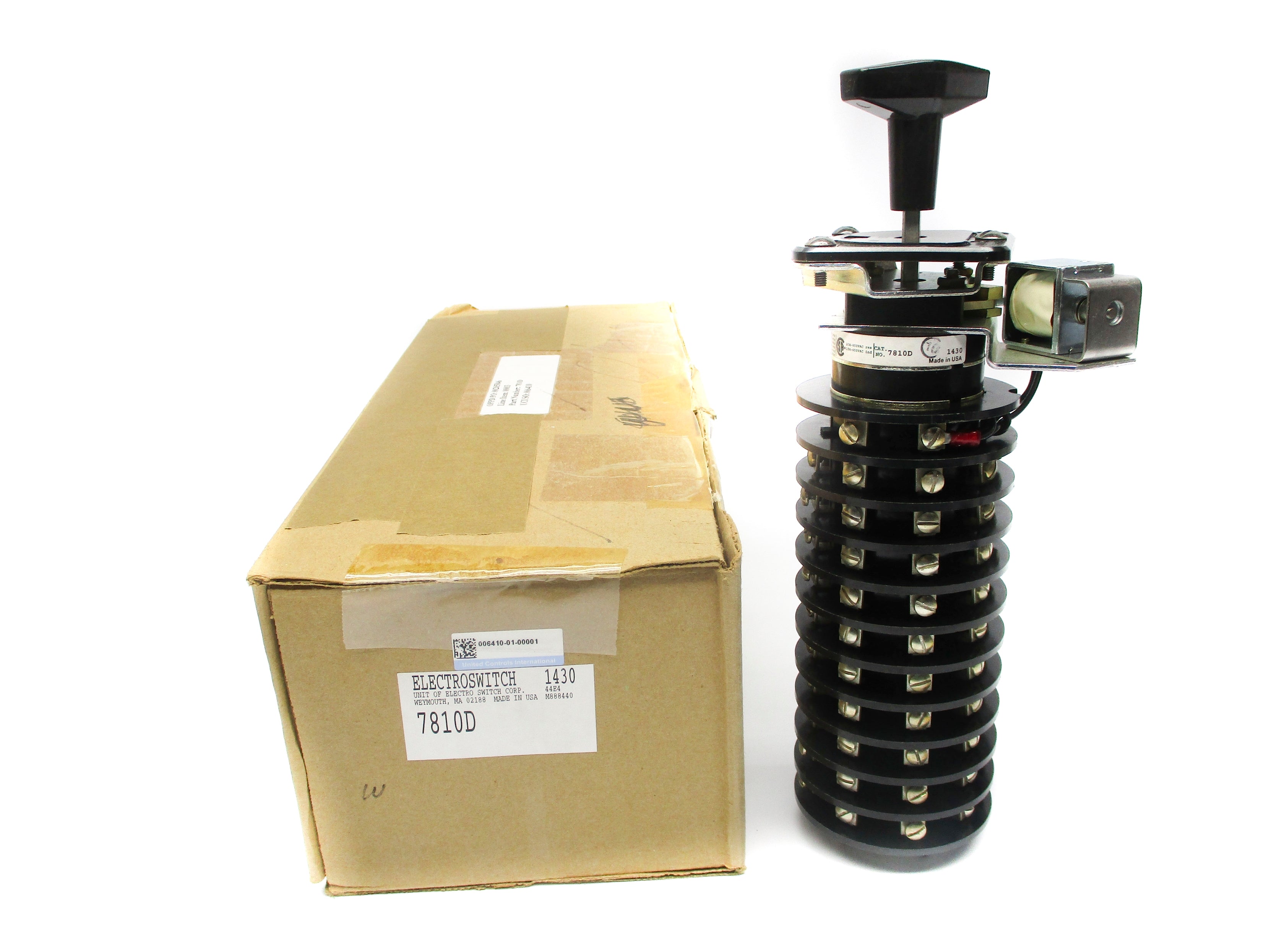 ELECTROSWITCH 7810D SER. 24 125VDC 20A NSMP