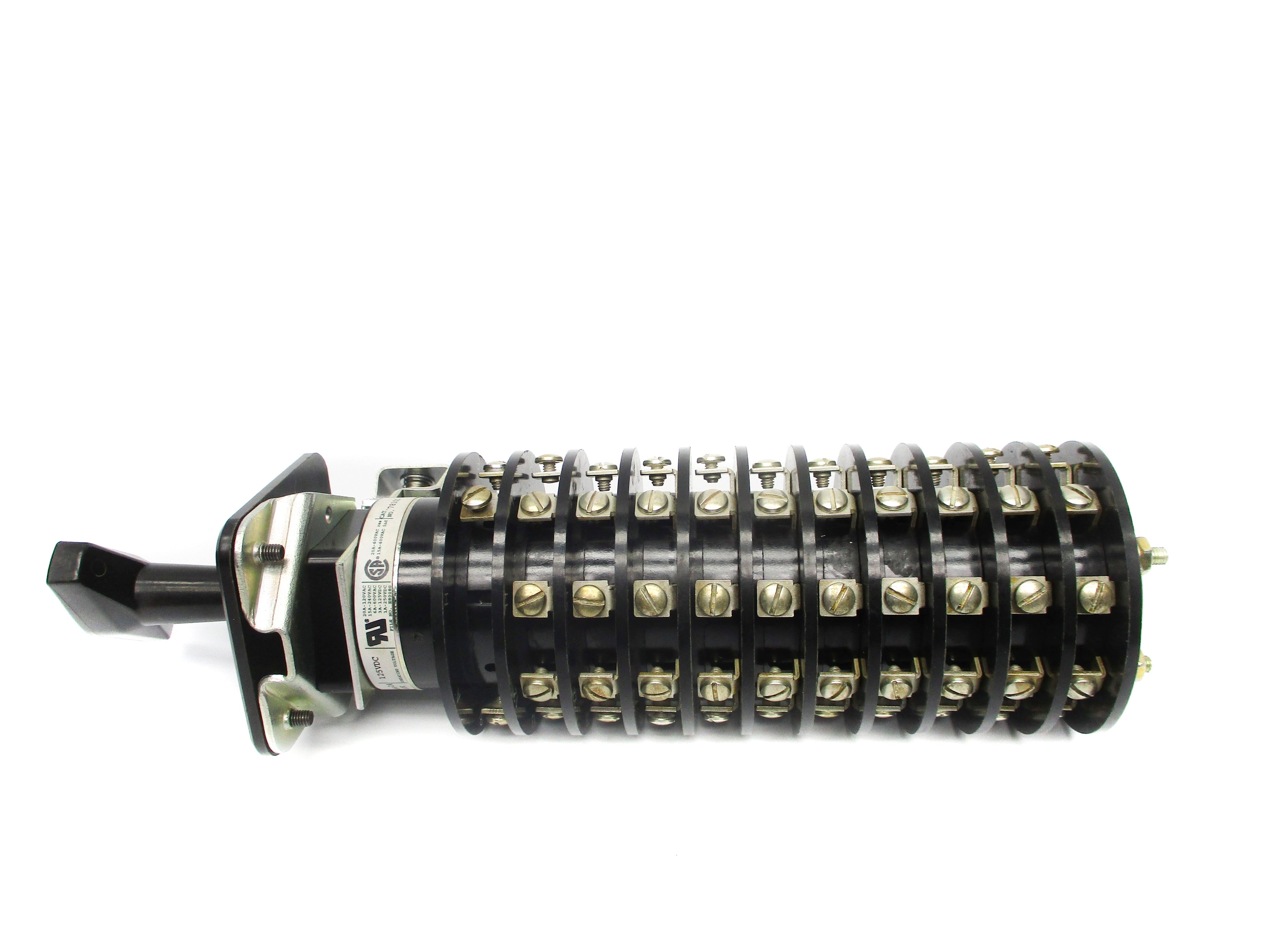ELECTROSWITCH 7810D SER. 24 125VDC 20A NSMP
