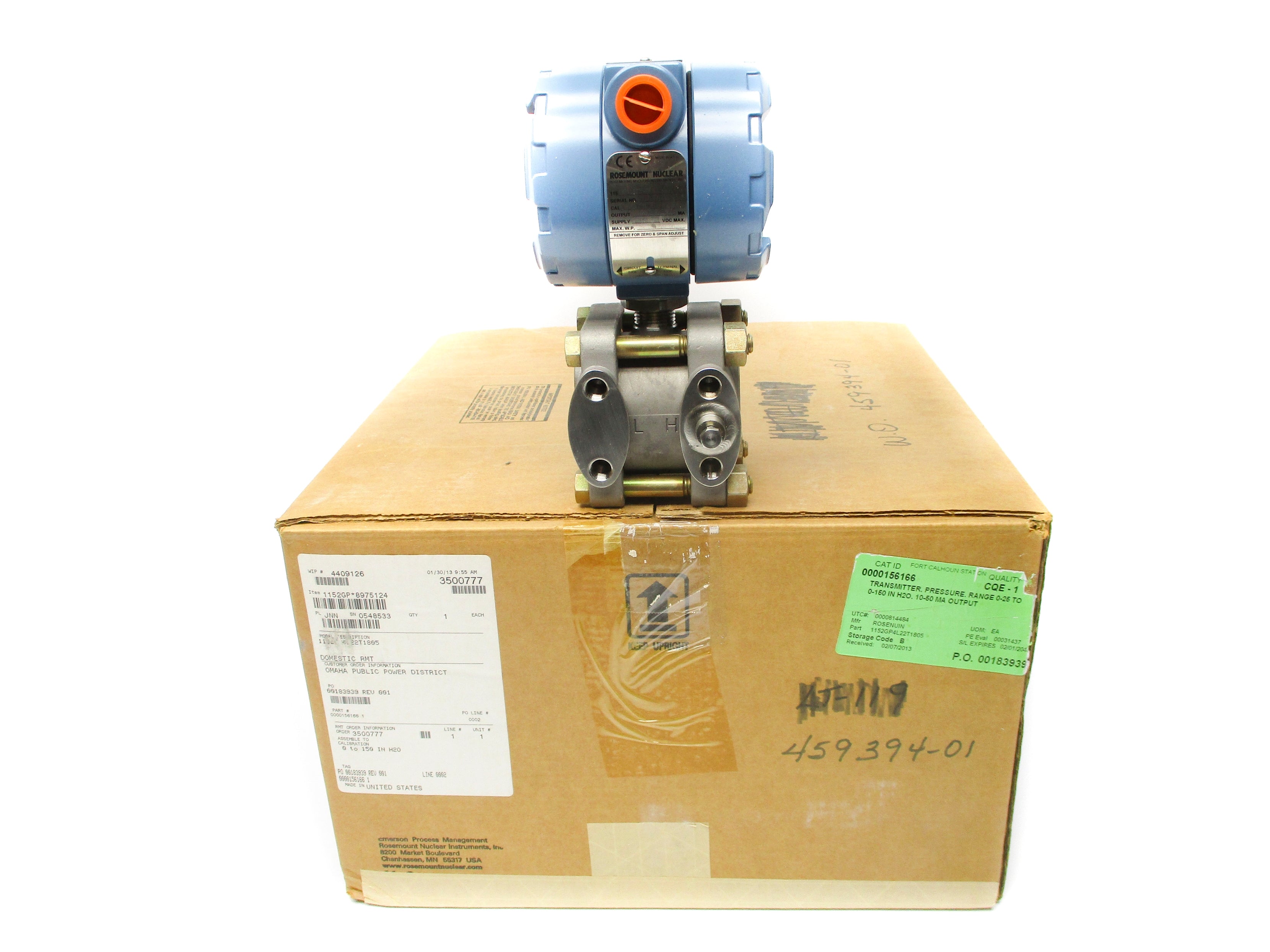 ROSEMOUNT 1152GP4L22T1805 NSMP