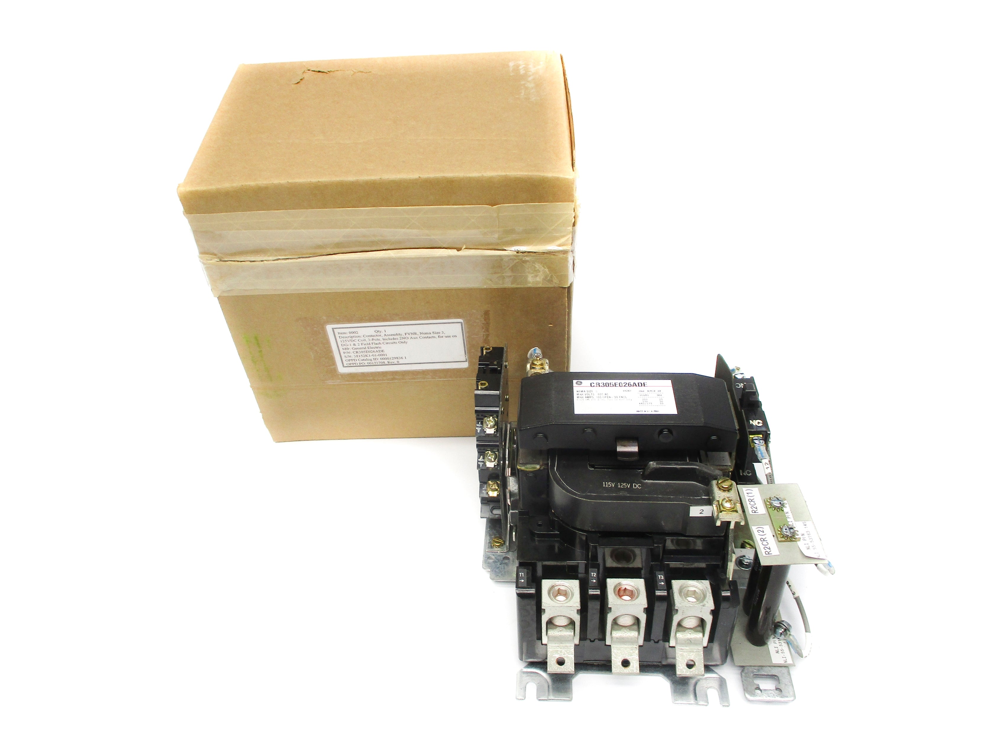 GENERAL ELECTRIC CR305E026ADE 600VAC NSMP