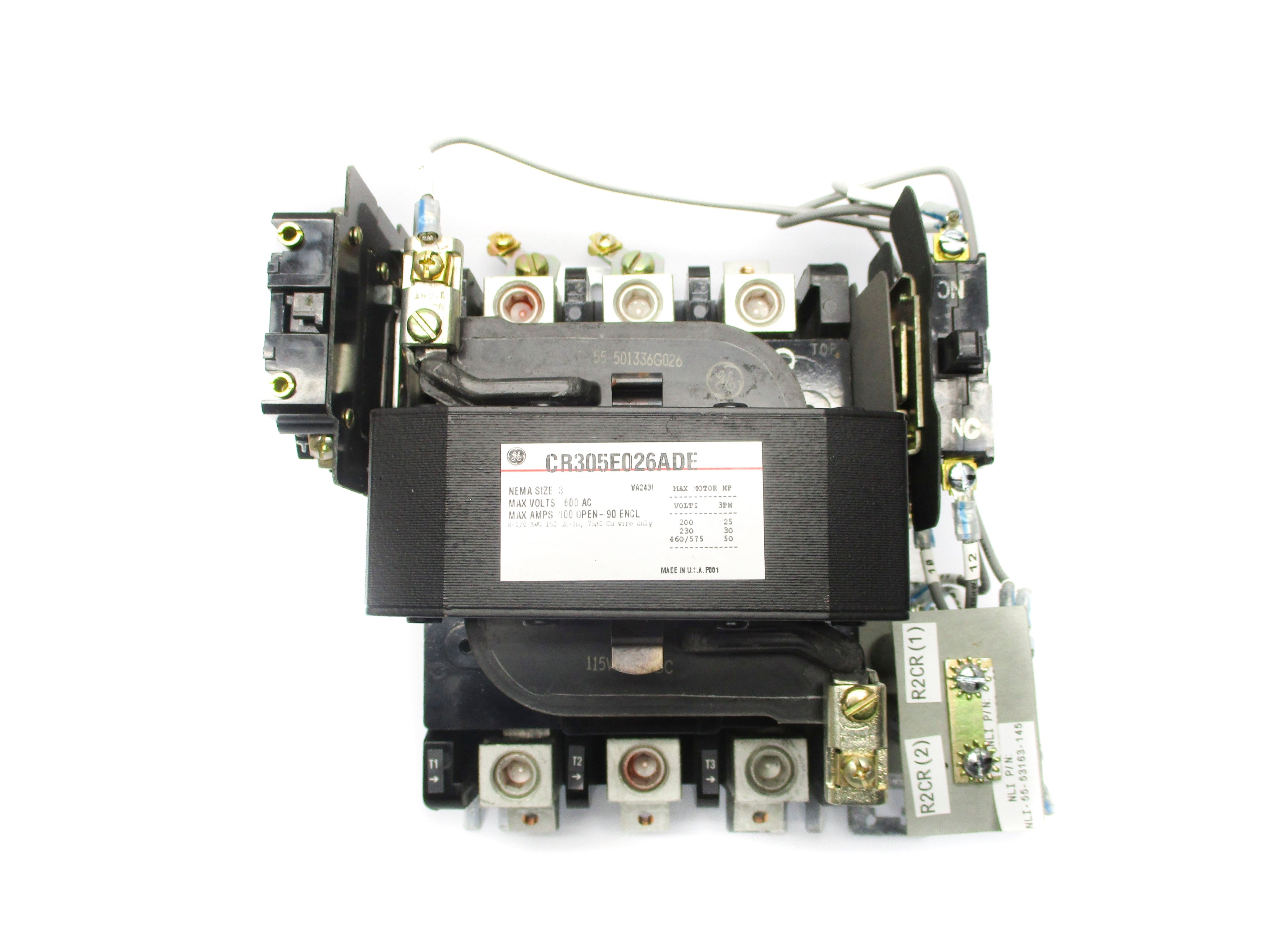 GENERAL ELECTRIC CR305E026ADE 600VAC NSMP