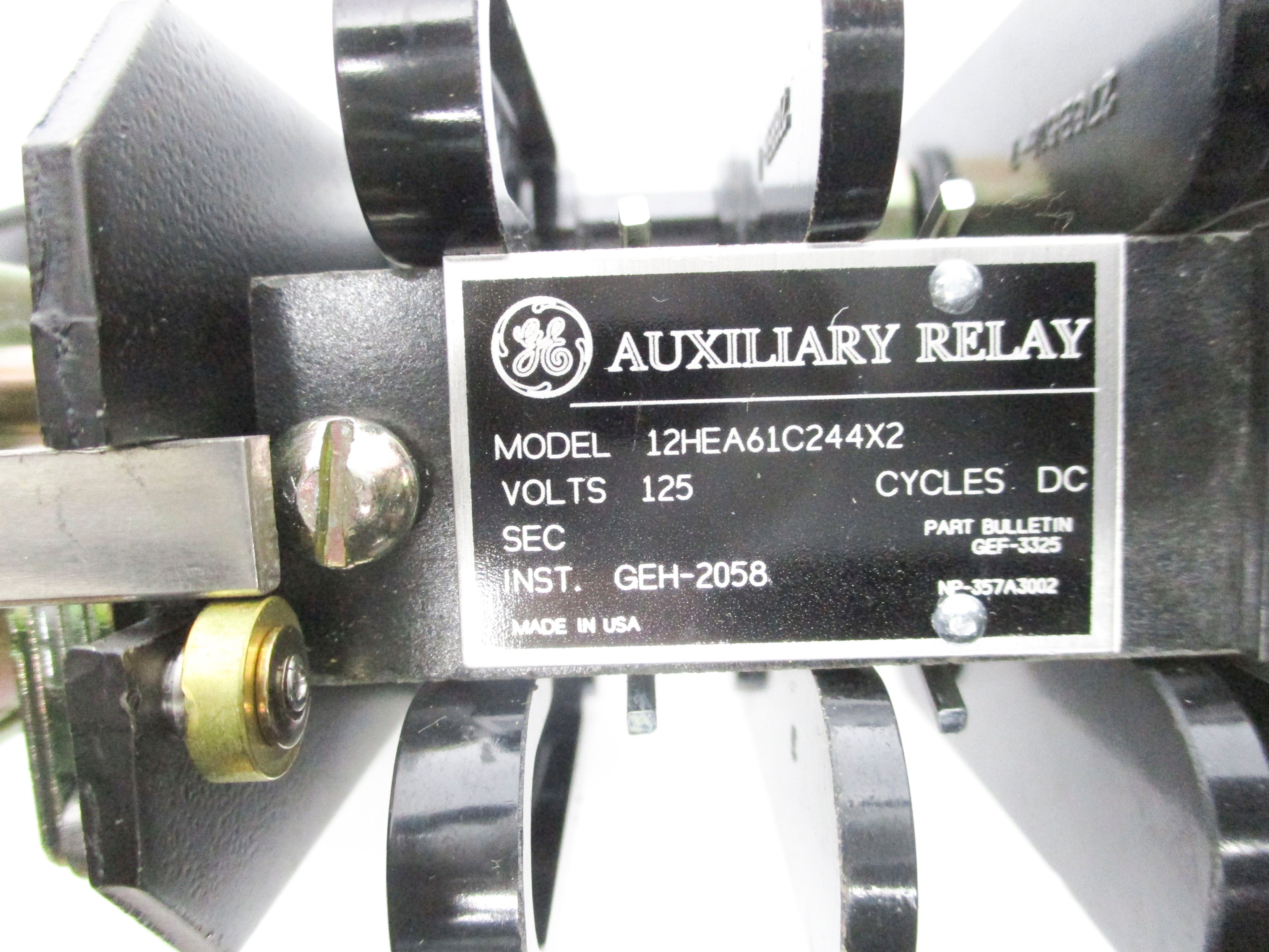 GENERAL ELECTRIC 12HEA61C244X2 HEA61C244X2 NSMP