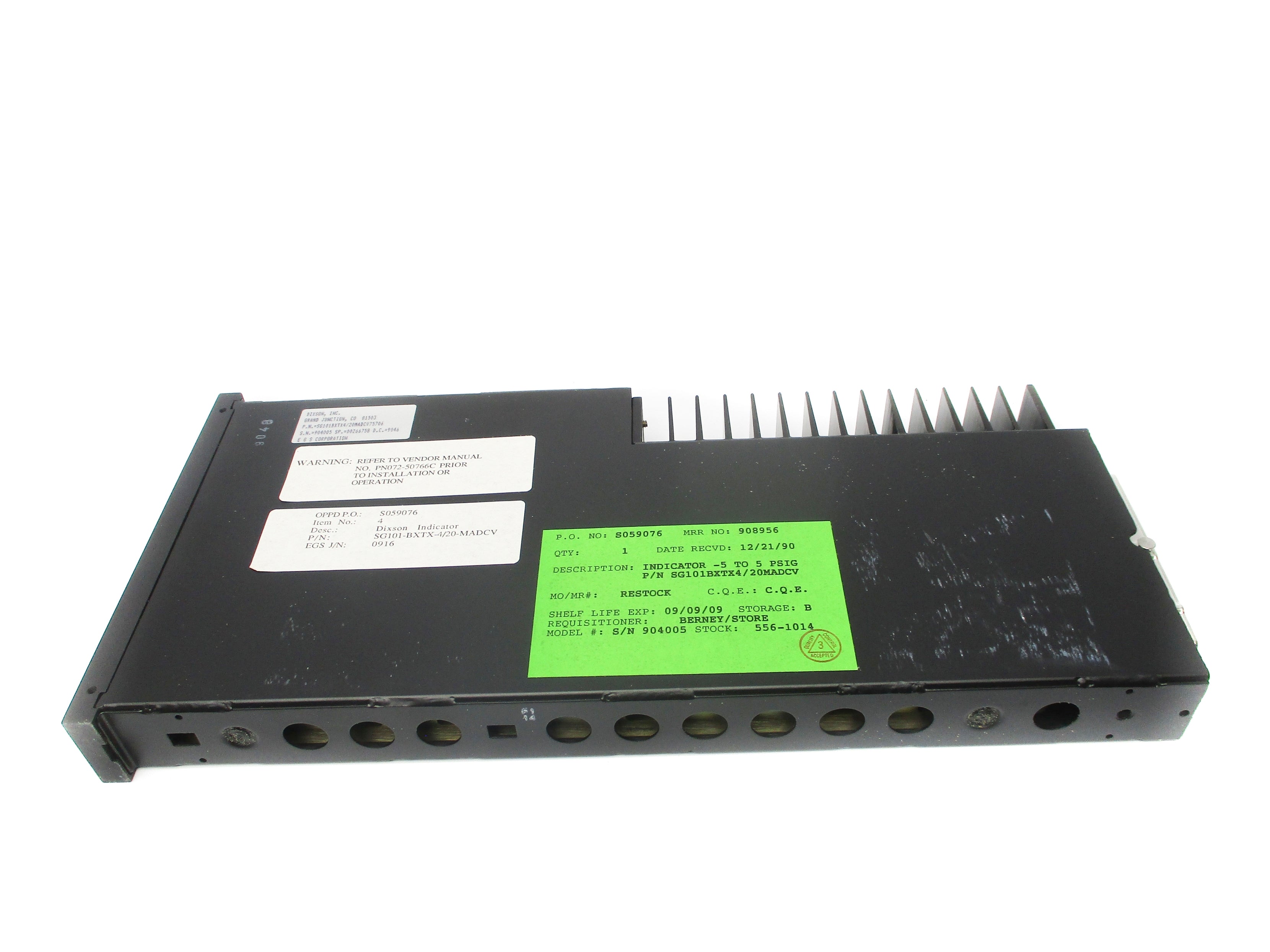 DIXSON SG101BXTX4/20MADCV75706 NSMP