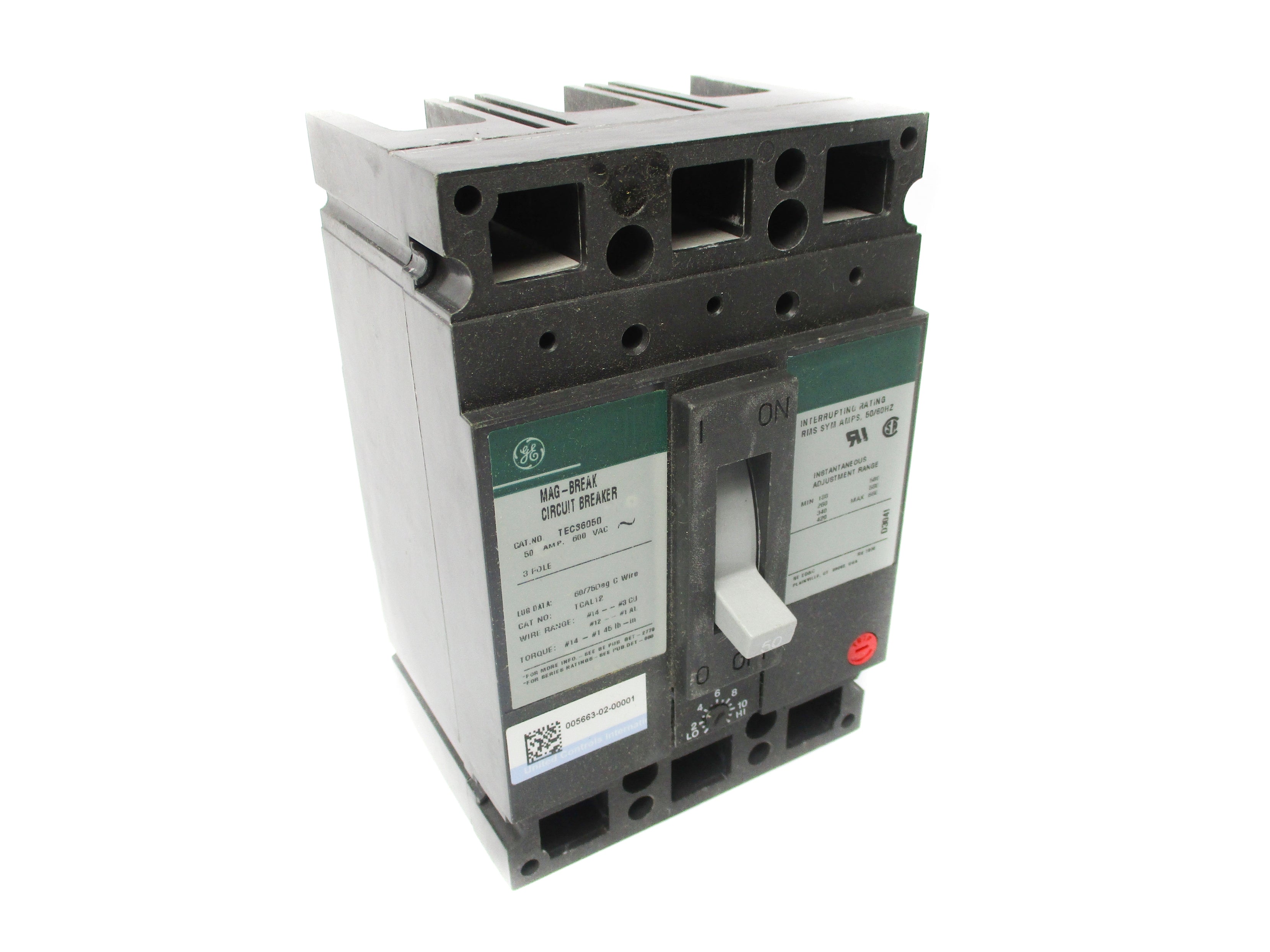 GENERAL ELECTRIC TEC36050 50A NSMP