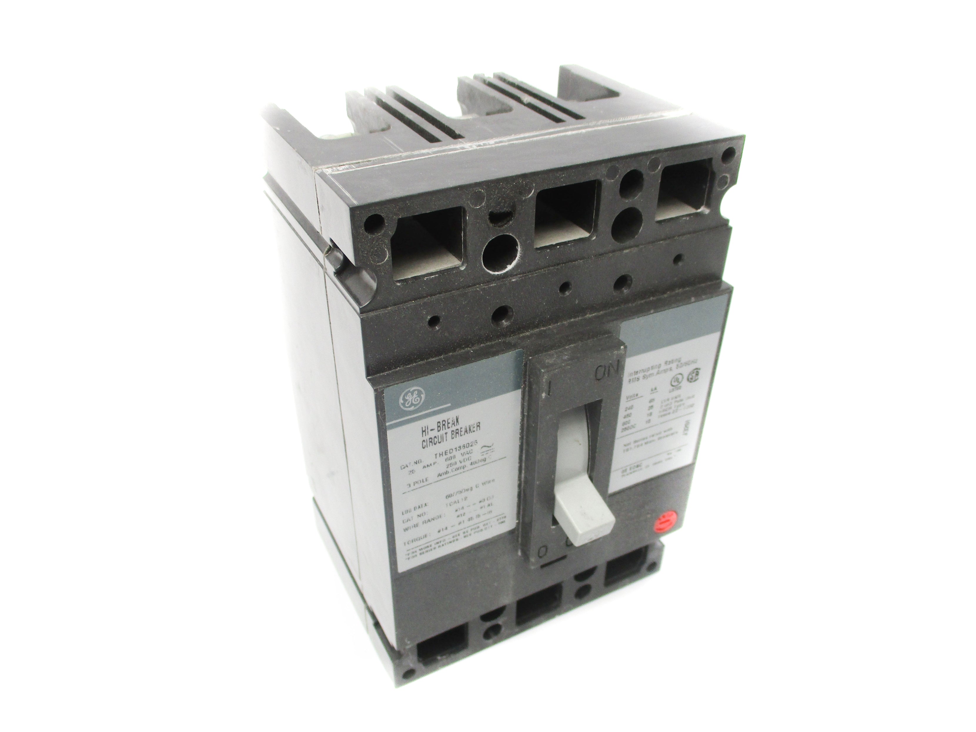 GENERAL ELECTRIC THED136025WL 25A NSMP