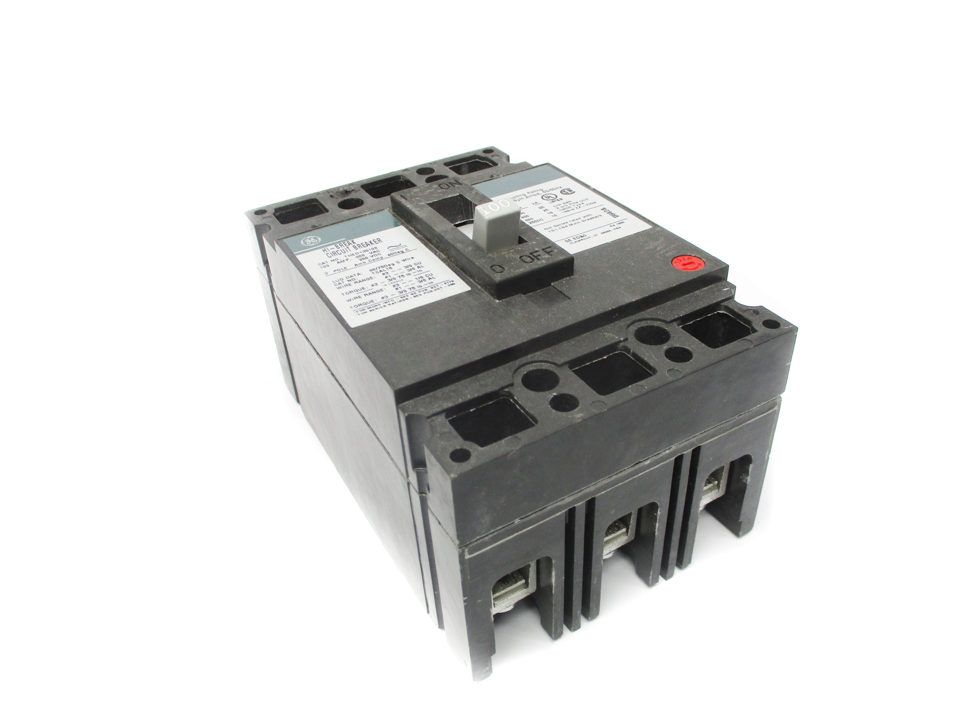 GENERAL ELECTRIC THED136100WL 100A NSMP