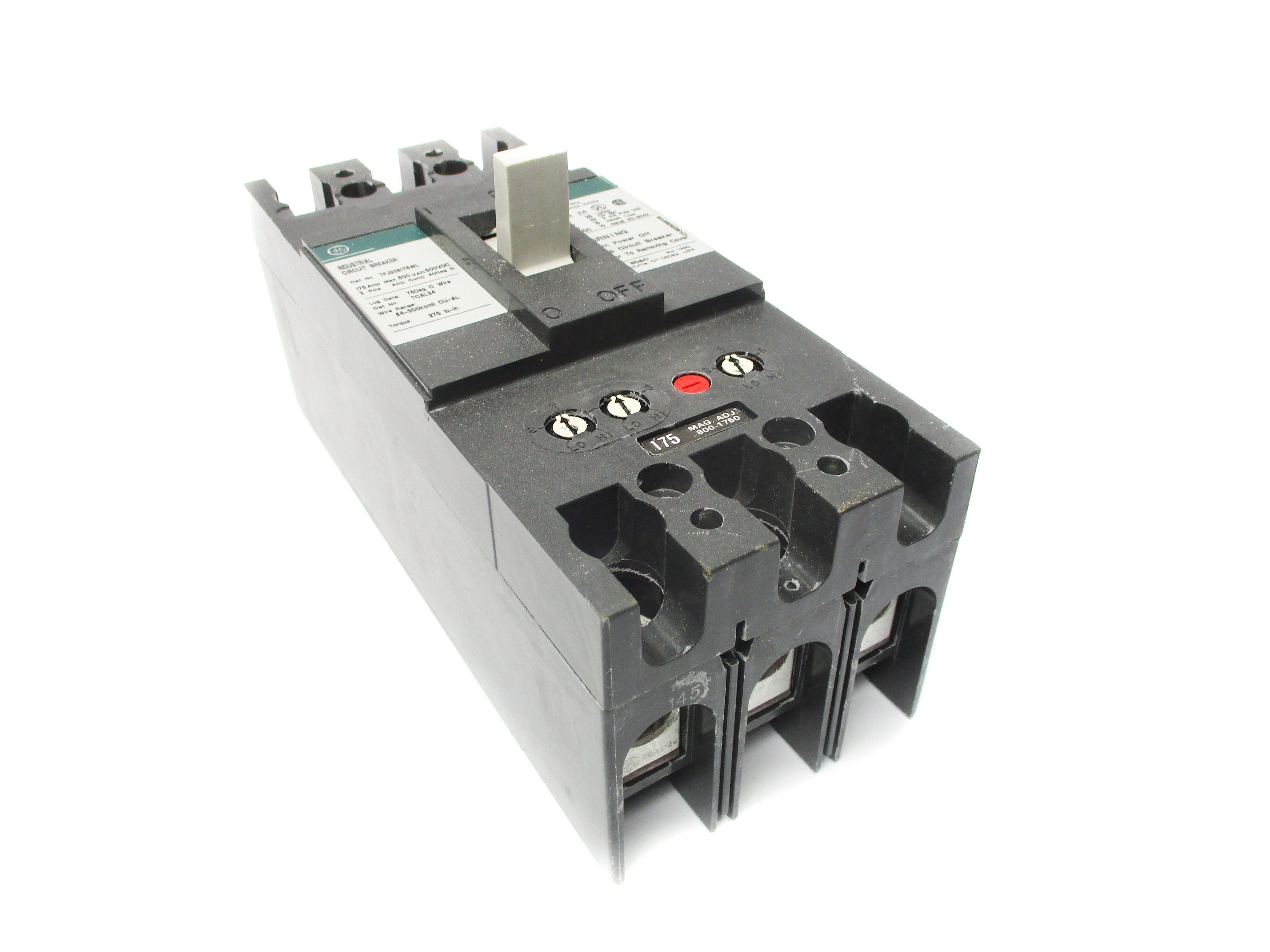 GENERAL ELECTRIC TFJ236175WL 175A (AS PICTURED) NSMP