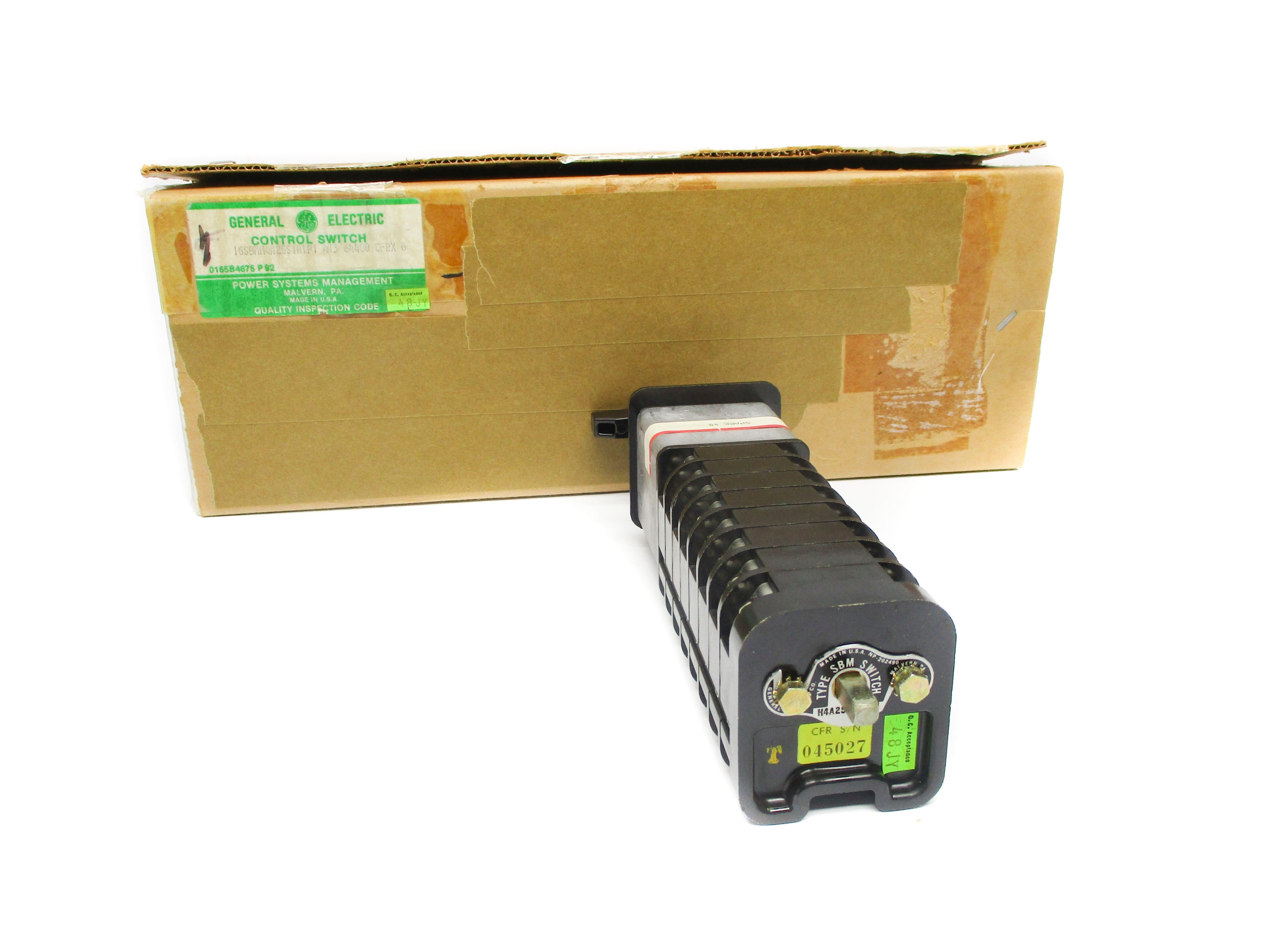 GENERAL ELECTRIC 16SBMH4A25S1A1P1 NSMP