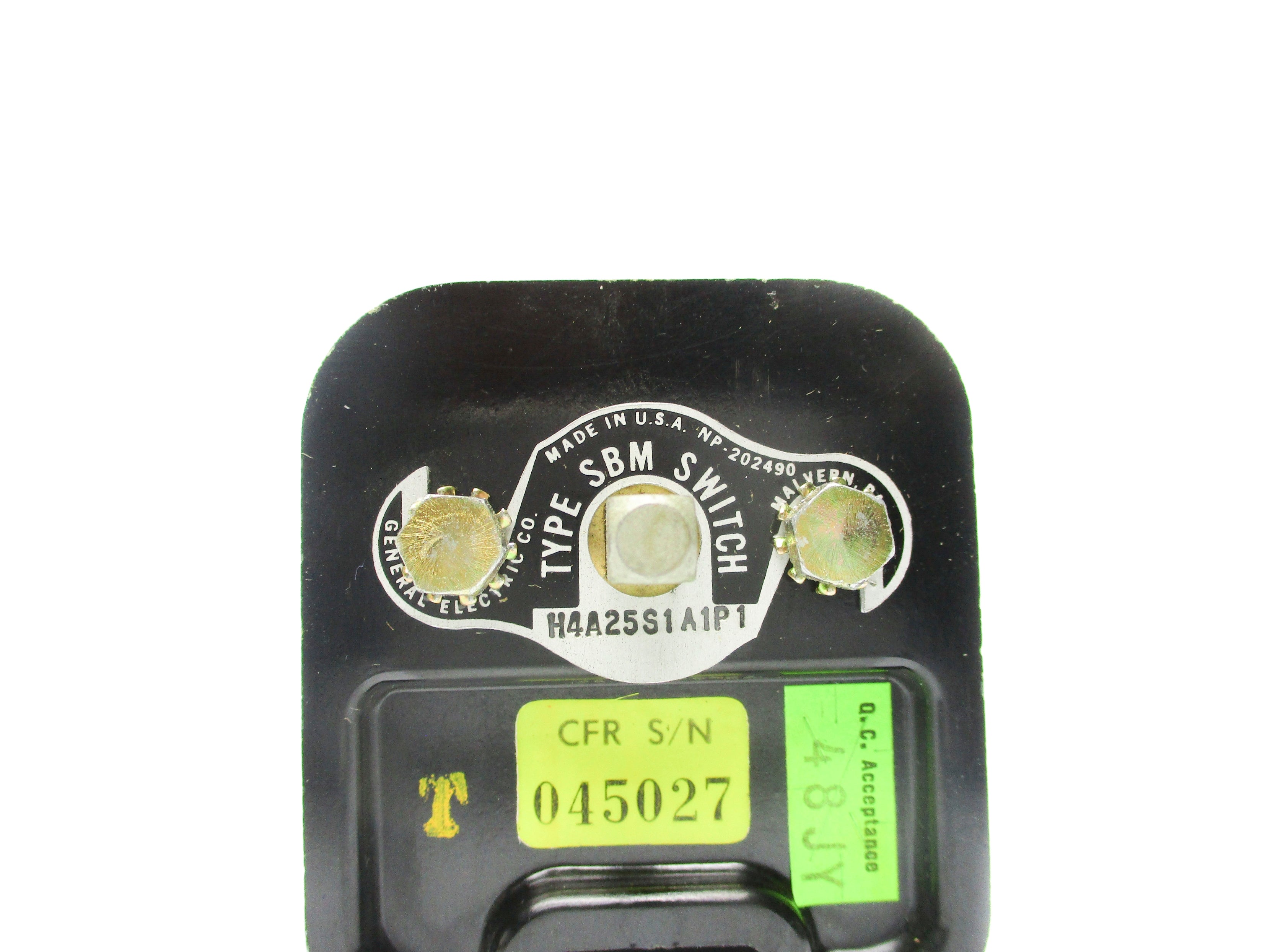 GENERAL ELECTRIC 16SBMH4A25S1A1P1 NSMP