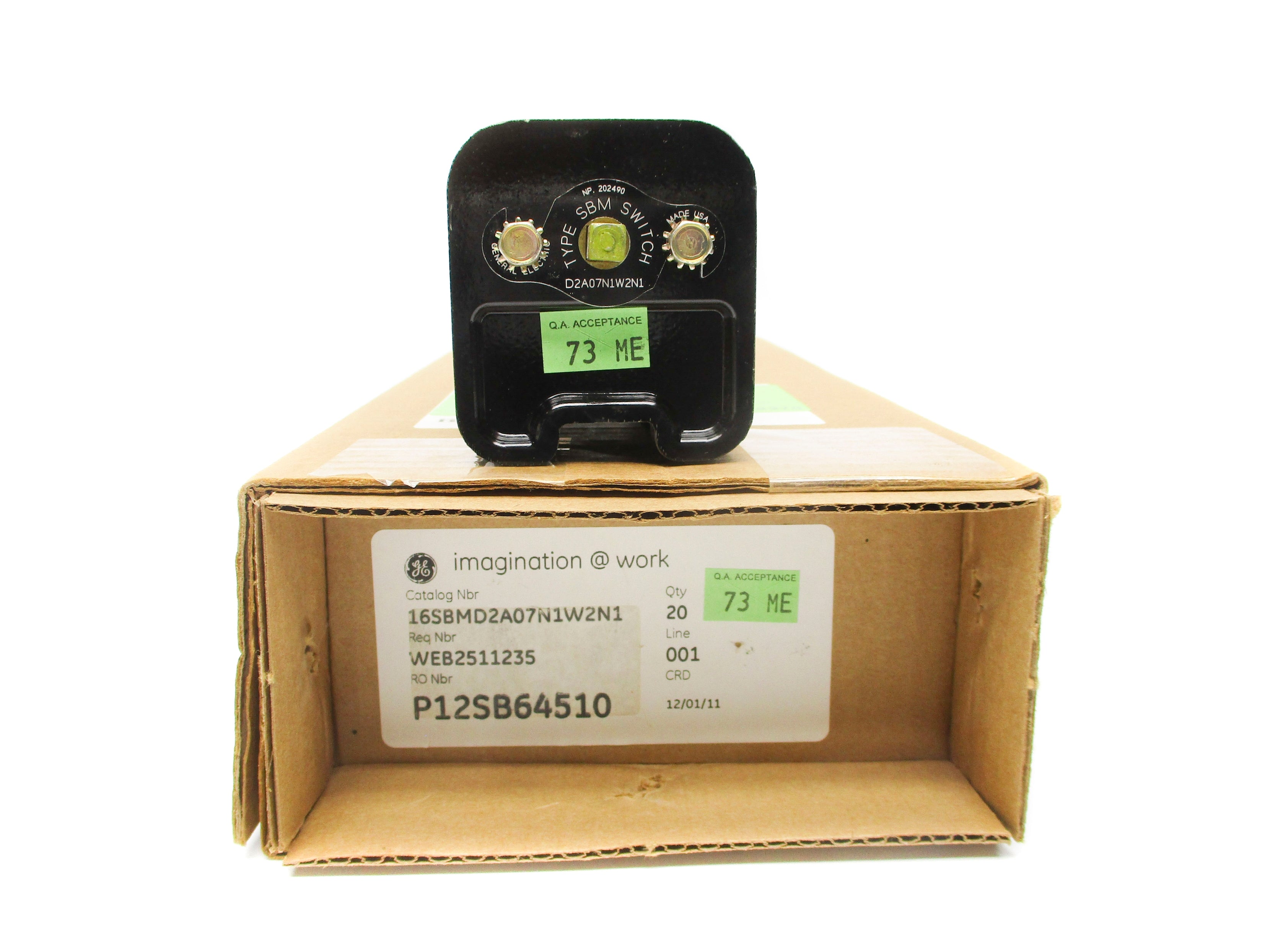 GENERAL ELECTRIC 16SBMD2A07N1W2N1 NSMP