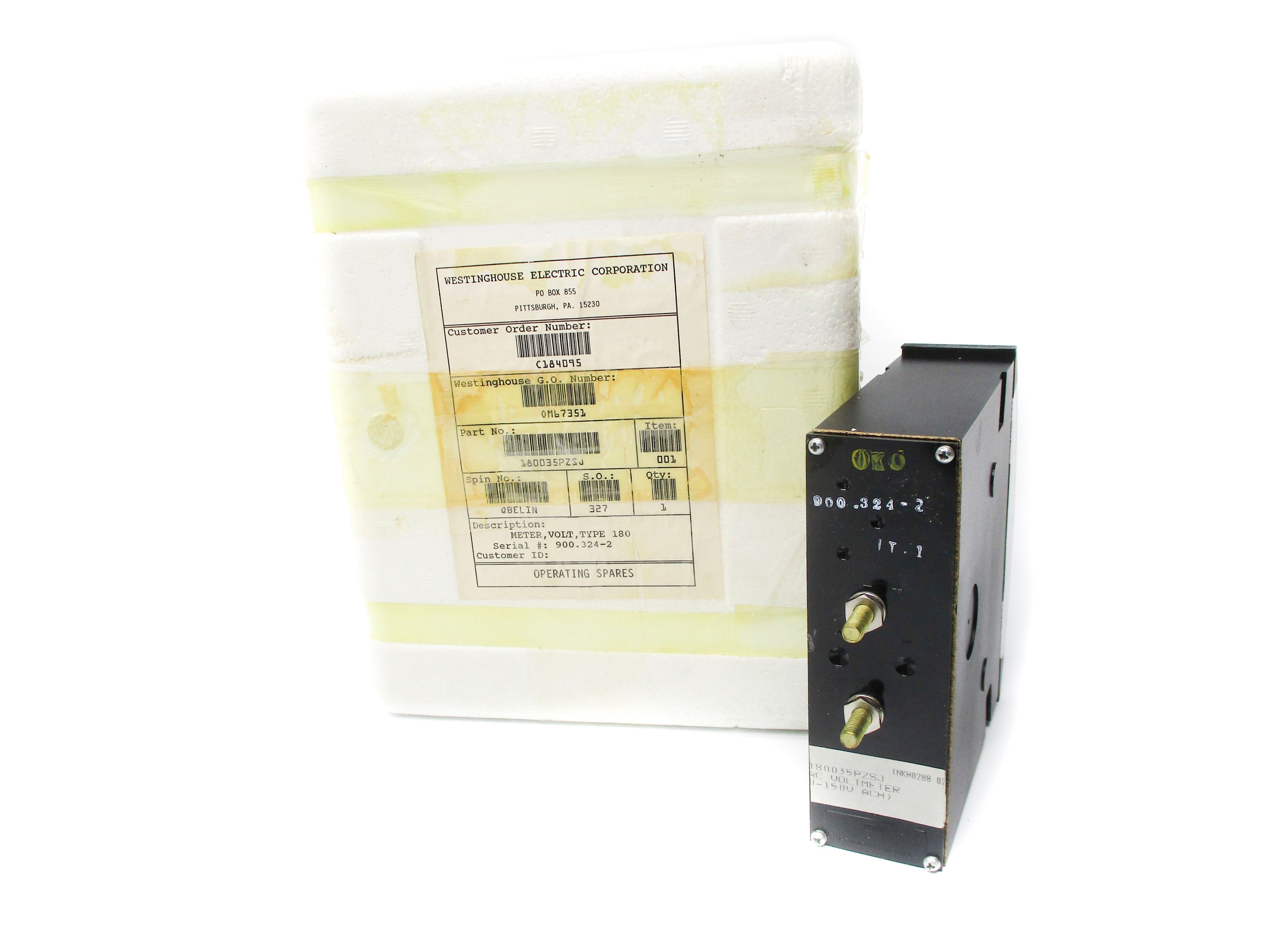 WESTINGHOUSE 180035PZSJ TYPE 180 NSMP