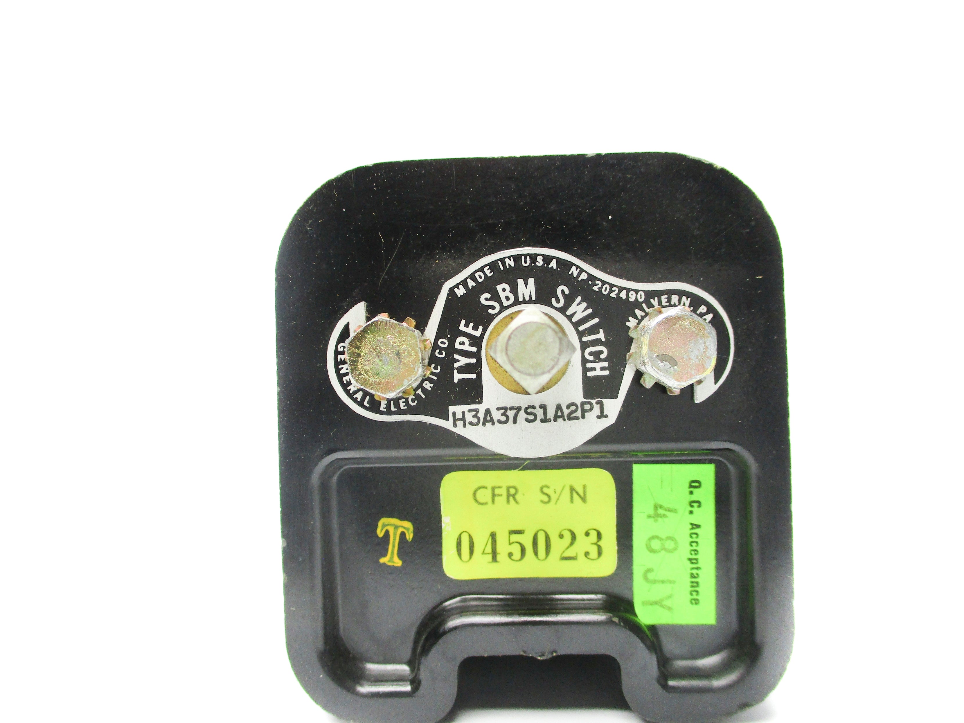 GENERAL ELECTRIC 16SBMH3A37S1A2P1 NSMP
