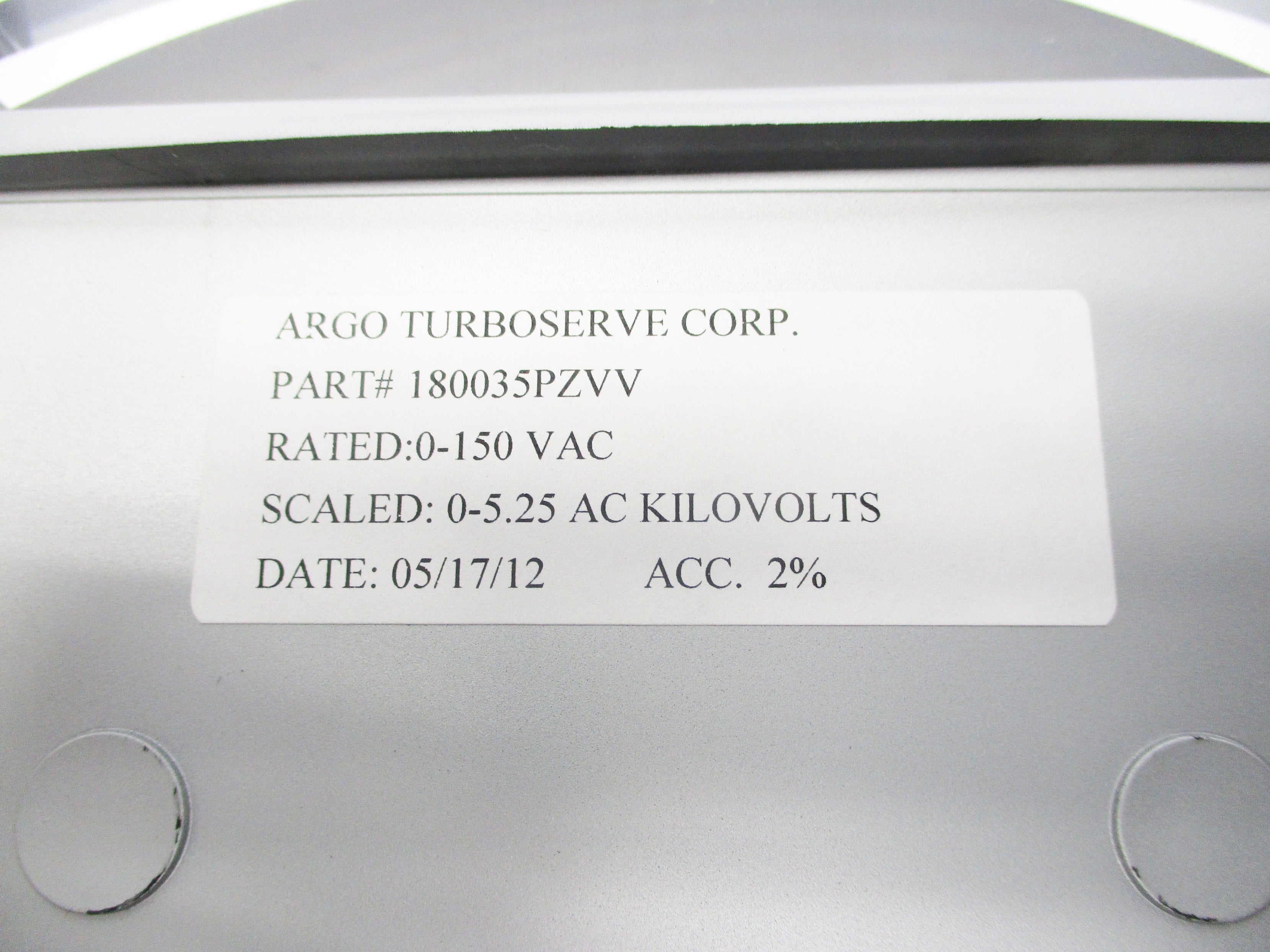 ARGO TURBOSERVE 180035PZVV NSMP