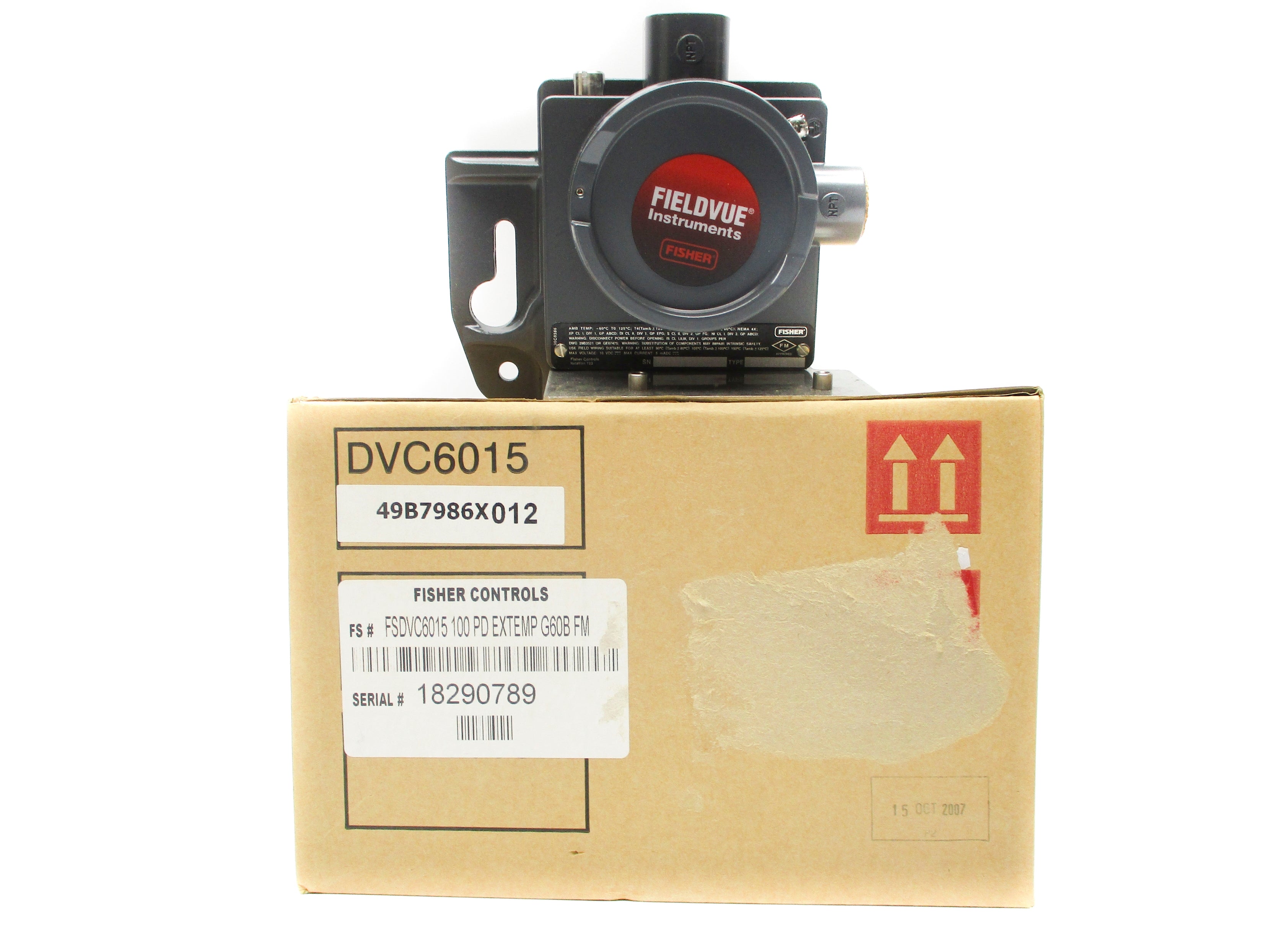 FISHER CONTROLS DVC6015 NSMP
