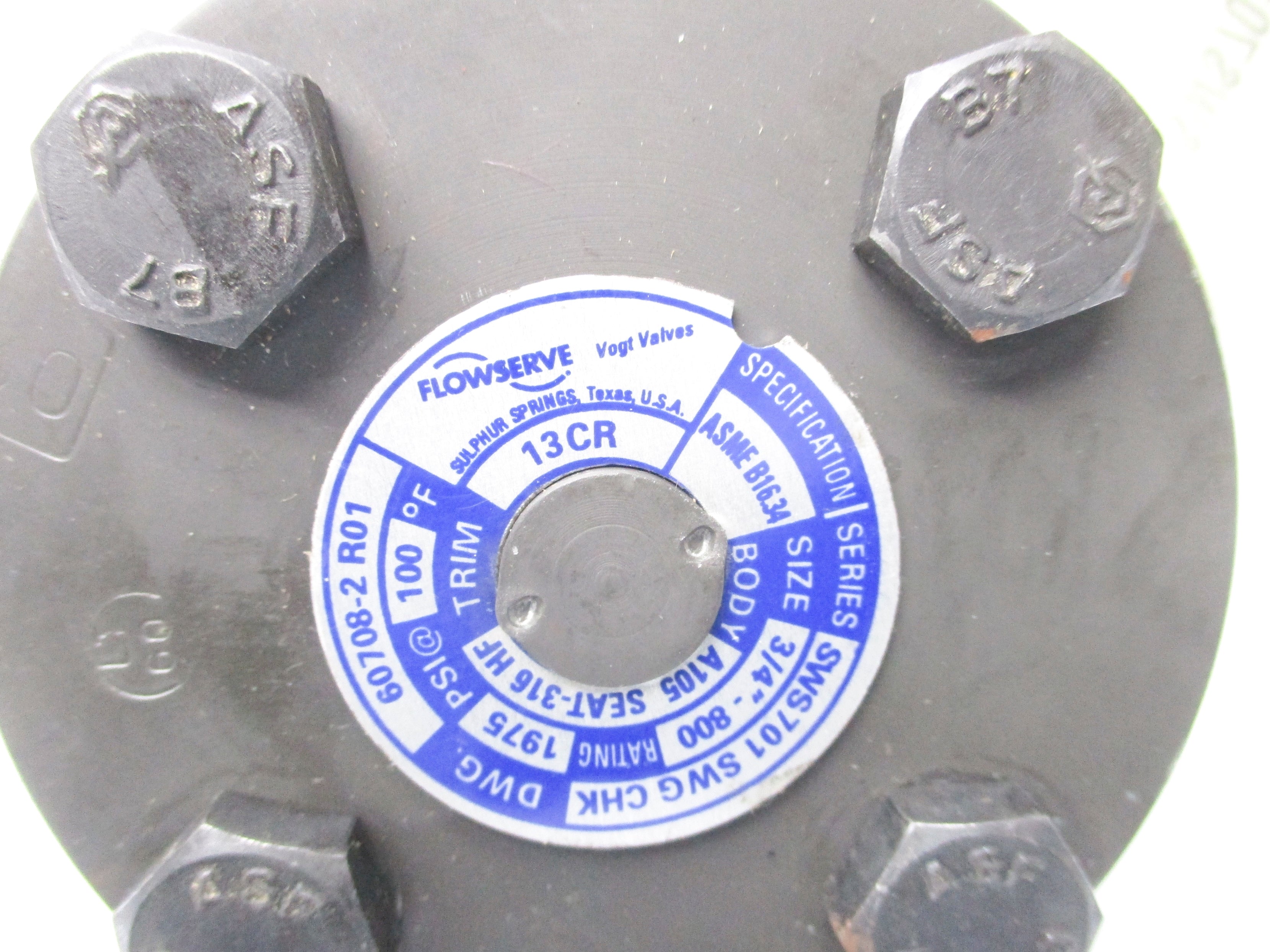 FLOWSERVE 13CR SERIES SWS701-SWG-CHK NSNP