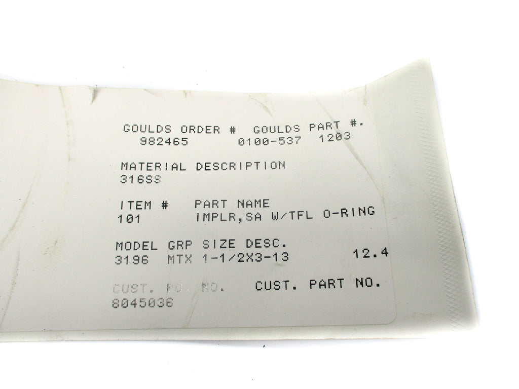 GOULD 0100-537-1203 MODEL 3196 NSNP