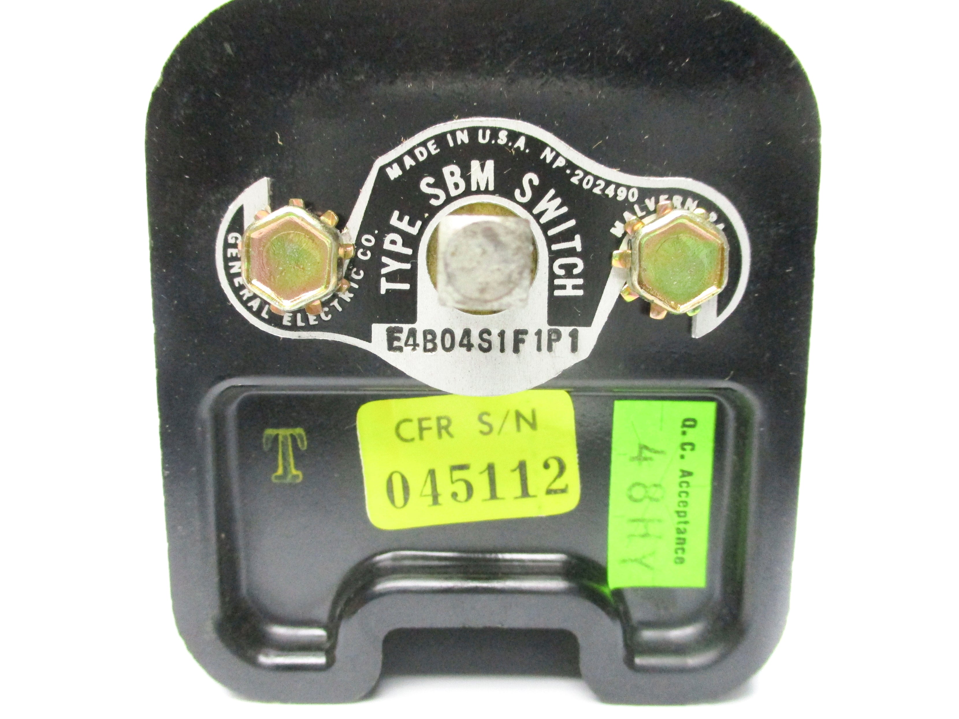 GENERAL ELECTRIC 16SBME4B04S1F1P1 SBME4B04S1F1P1 NSNP
