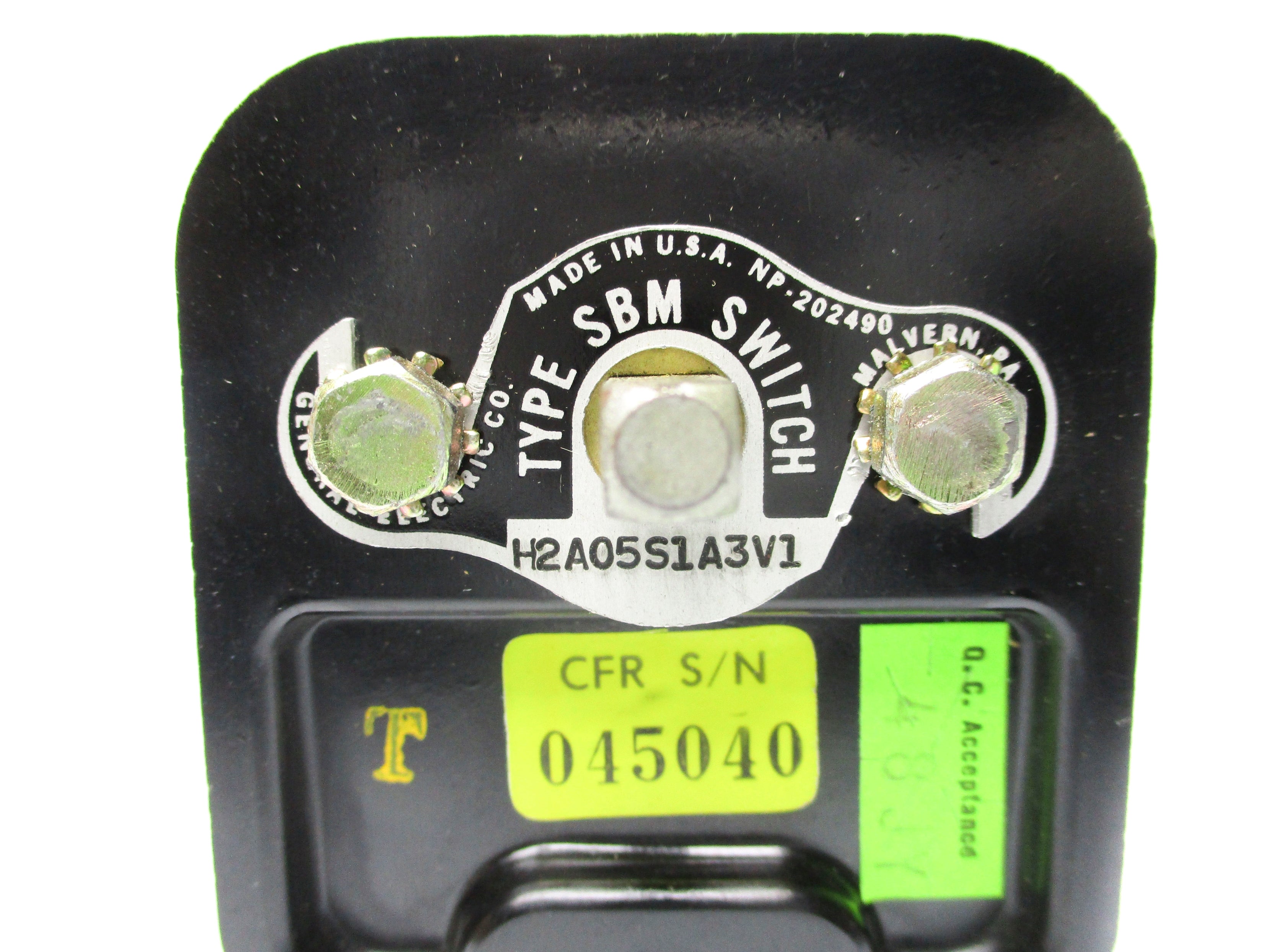 GENERAL ELECTRIC 16SBMH2A05S1A3V1 SBMH2A05S1A3V1 NSNP