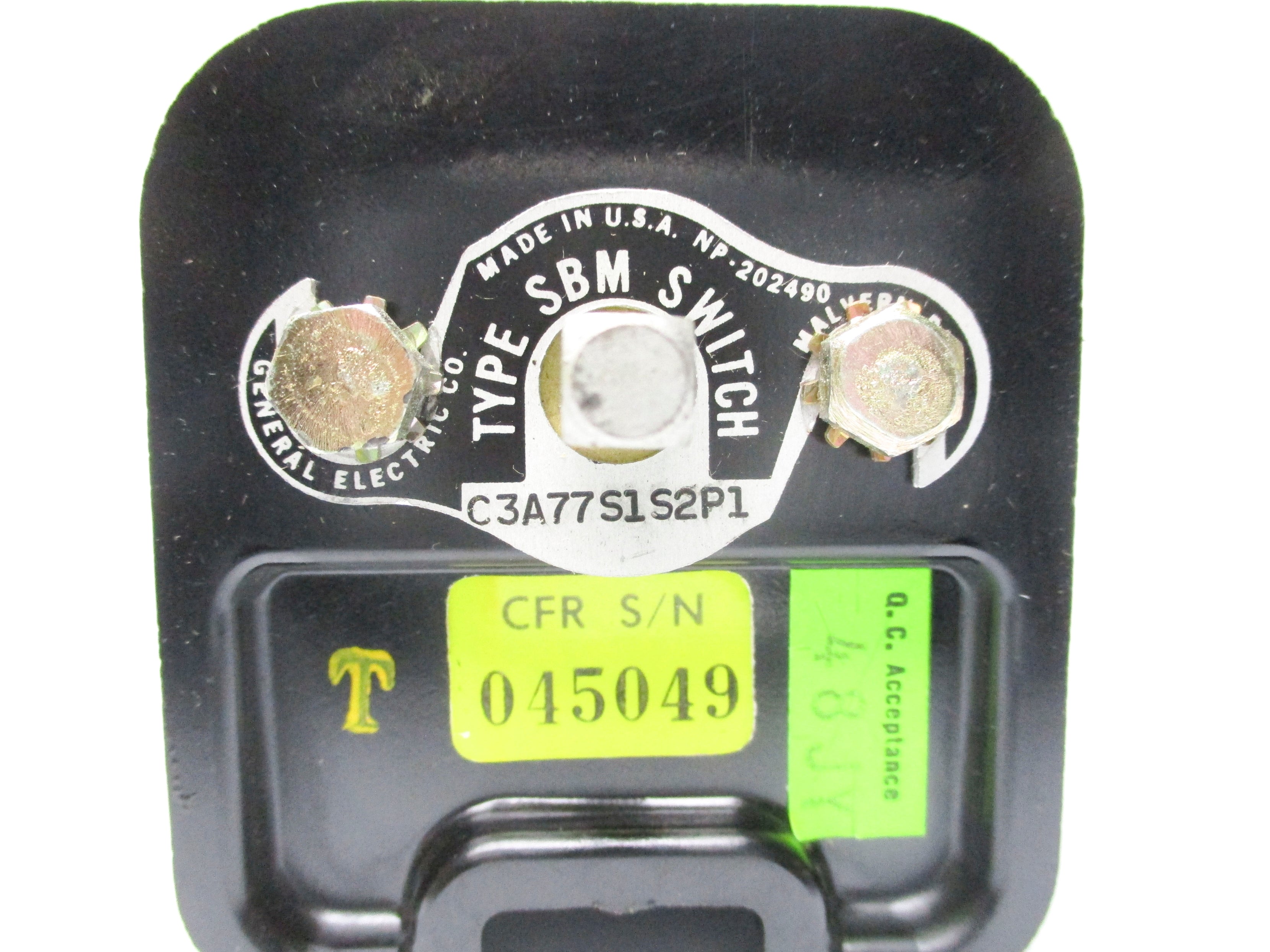 GENERAL ELECTRIC 16SBMC3A77S1S2P1 SBMC3A77S1S2P1 NSNP