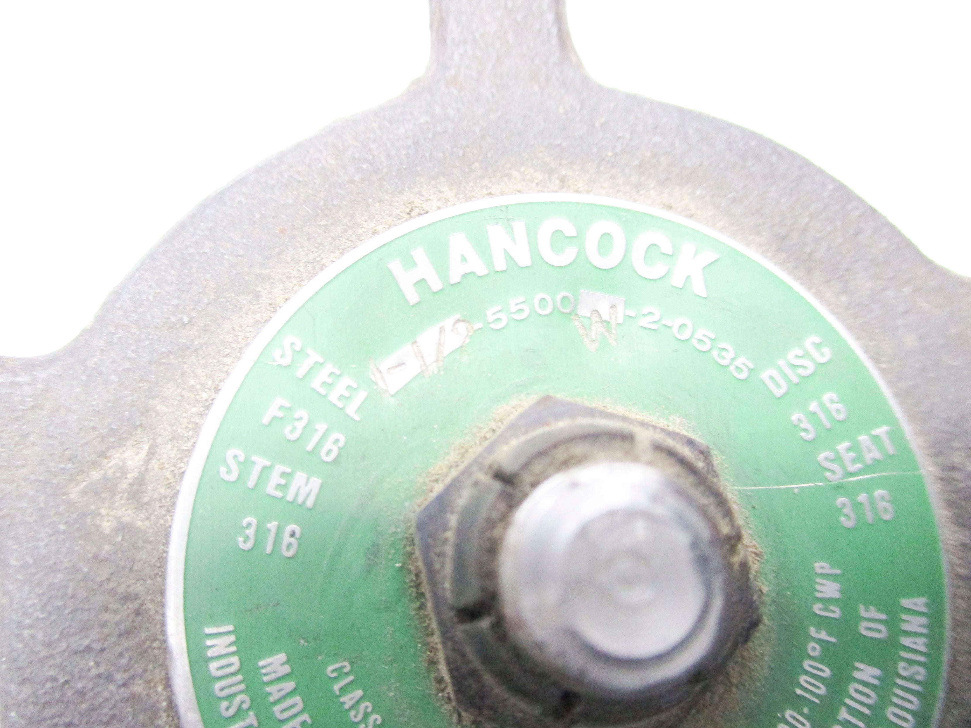 HANCOCK 1-1/2-5500W-2-0535 UNMP