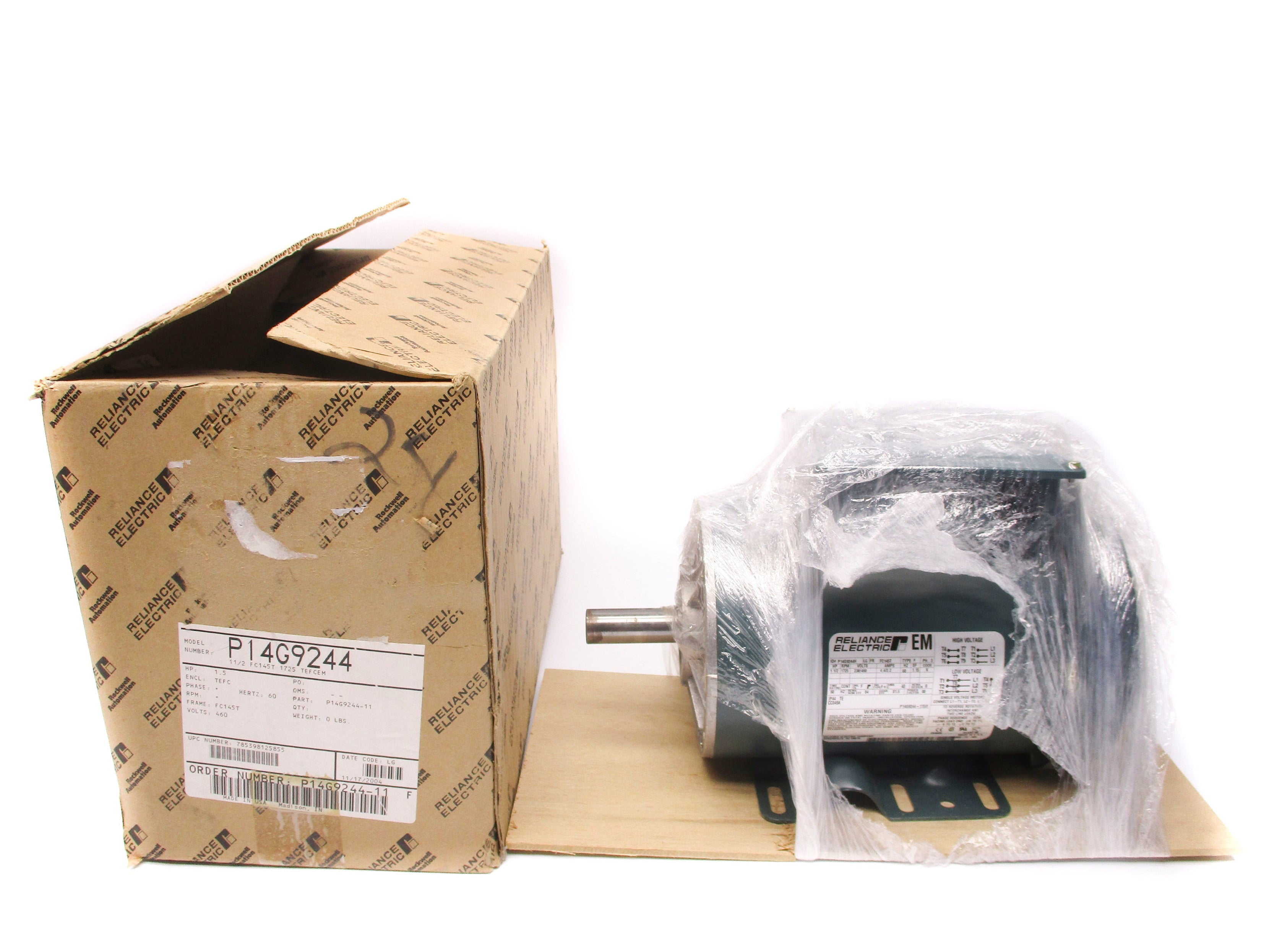 RELIANCE ELECTRIC P14G9244 NSMP