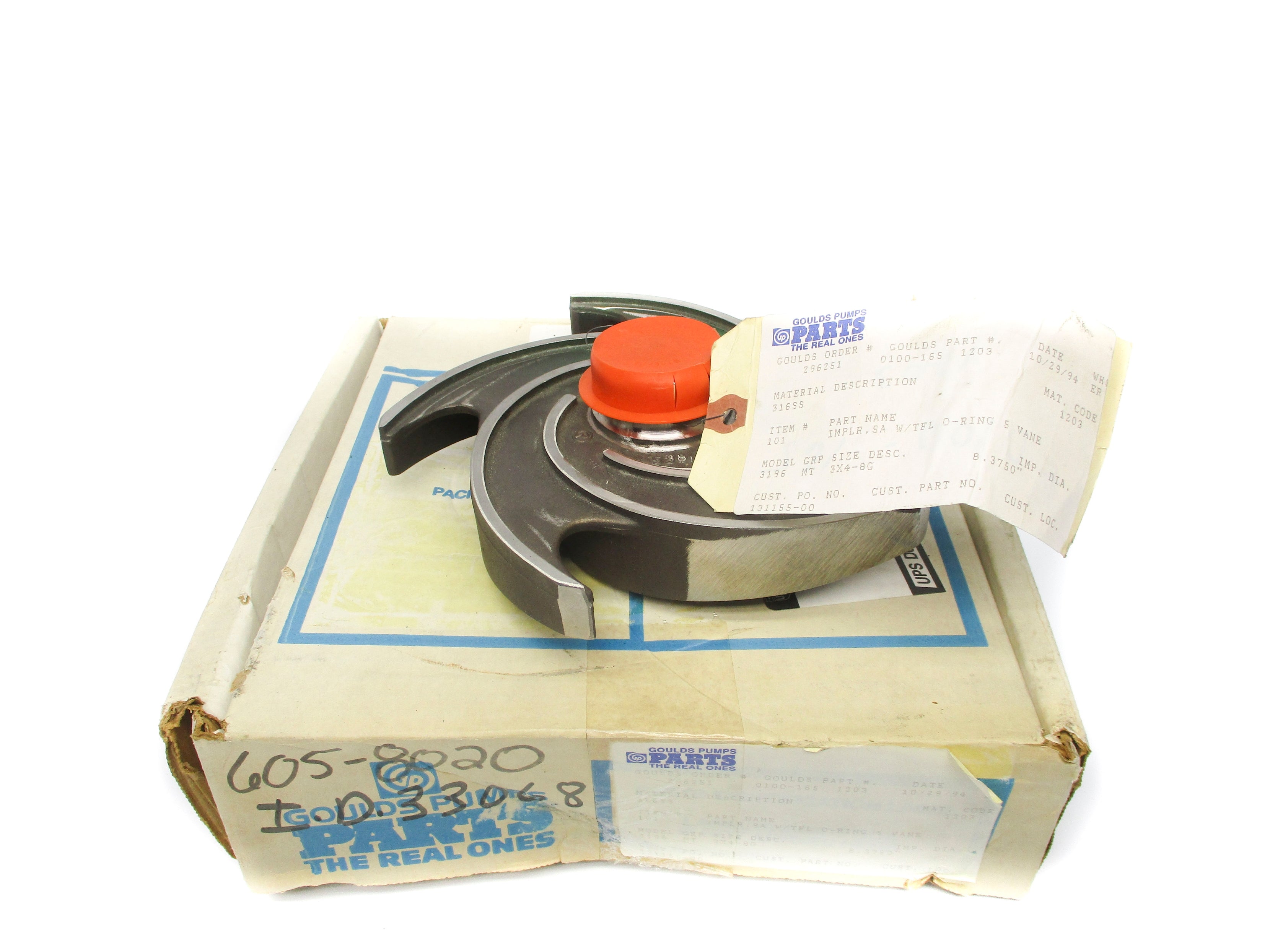 GOULD PUMPS 3196MT 0100-165-1203 NSMP