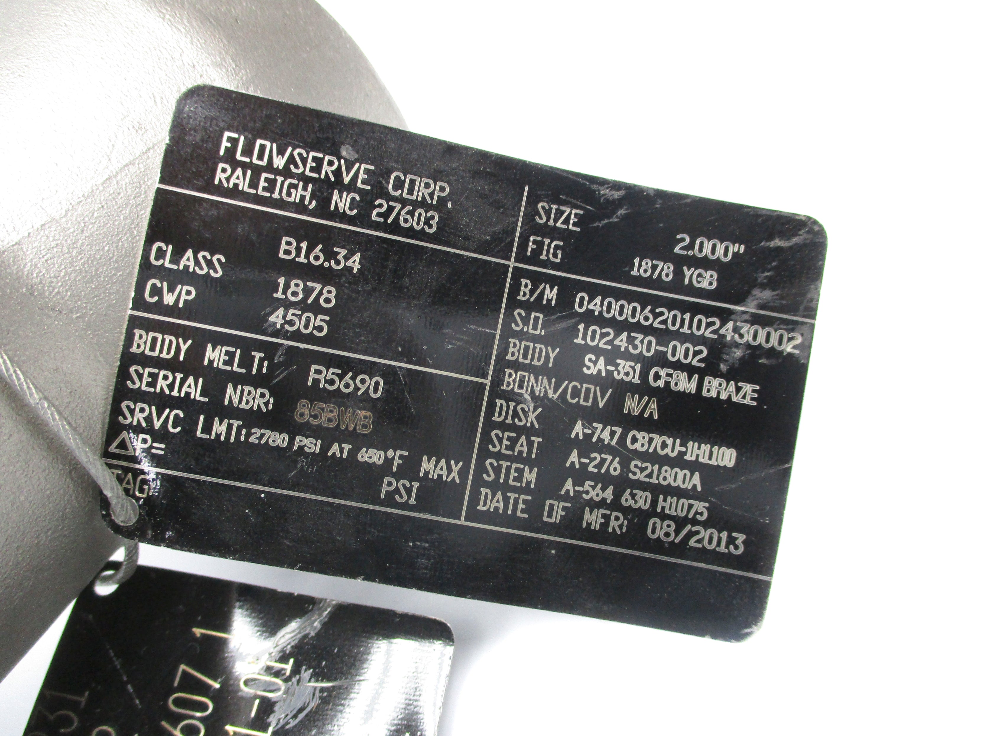 FLOWSERVE 1878YGB NSNP