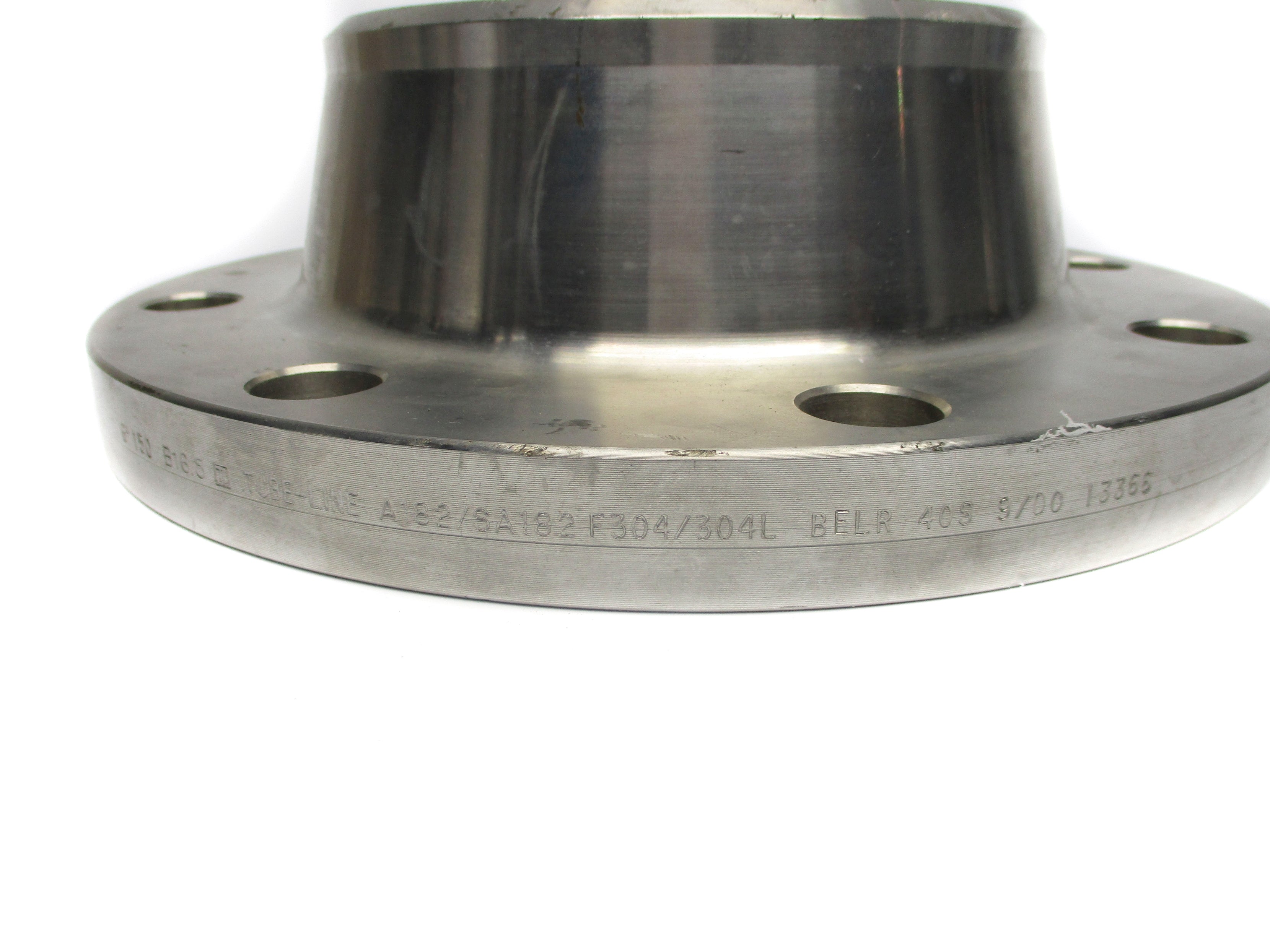 TUBE-LINE 6"150 B16.5 A182/SA182 F304/304L BELR 40S 9/00 13366 NSNP