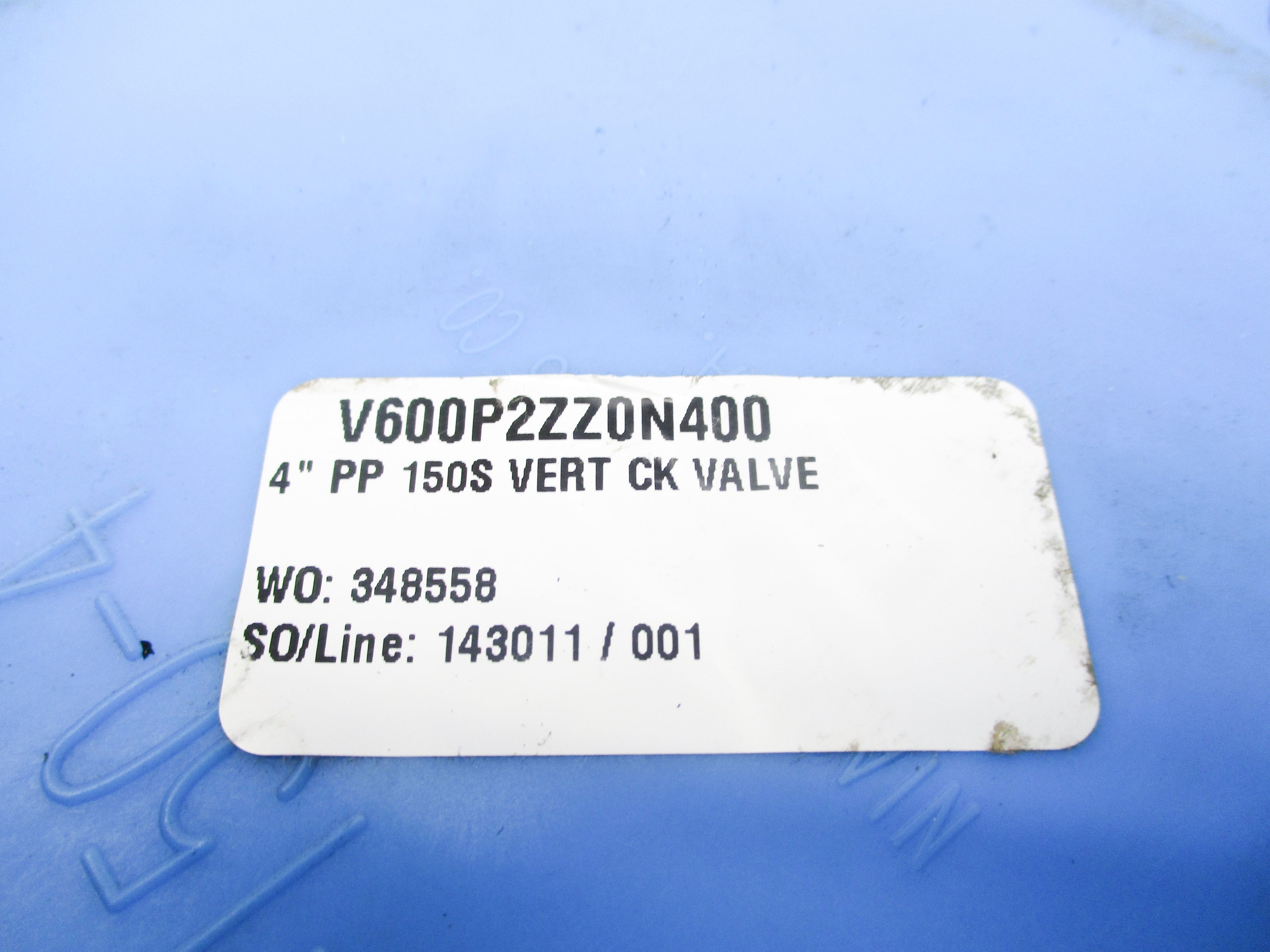 RESISTOFLEX F1545 V600P2ZZ0N400 NSNP