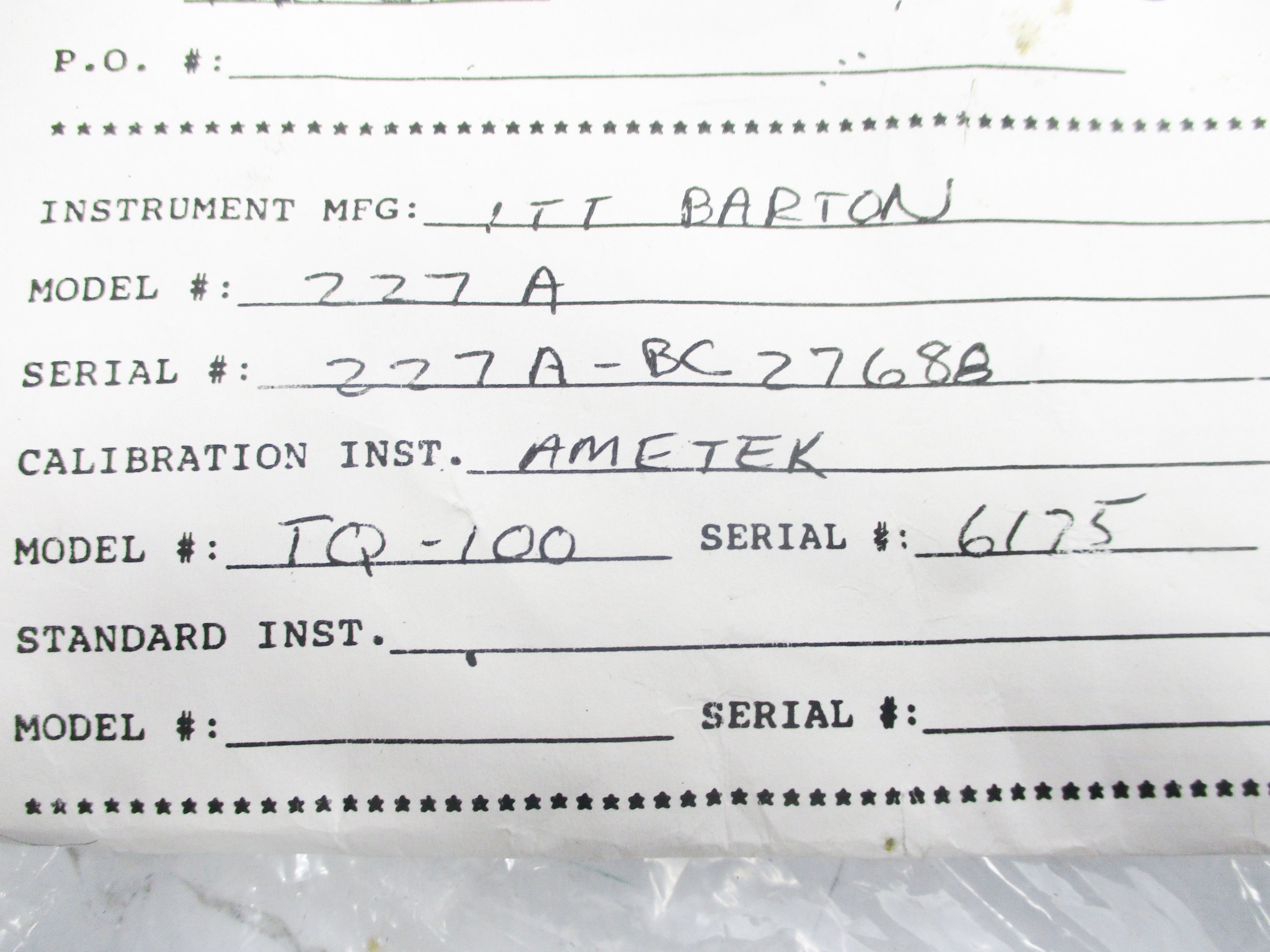 ITT 227A UNMP