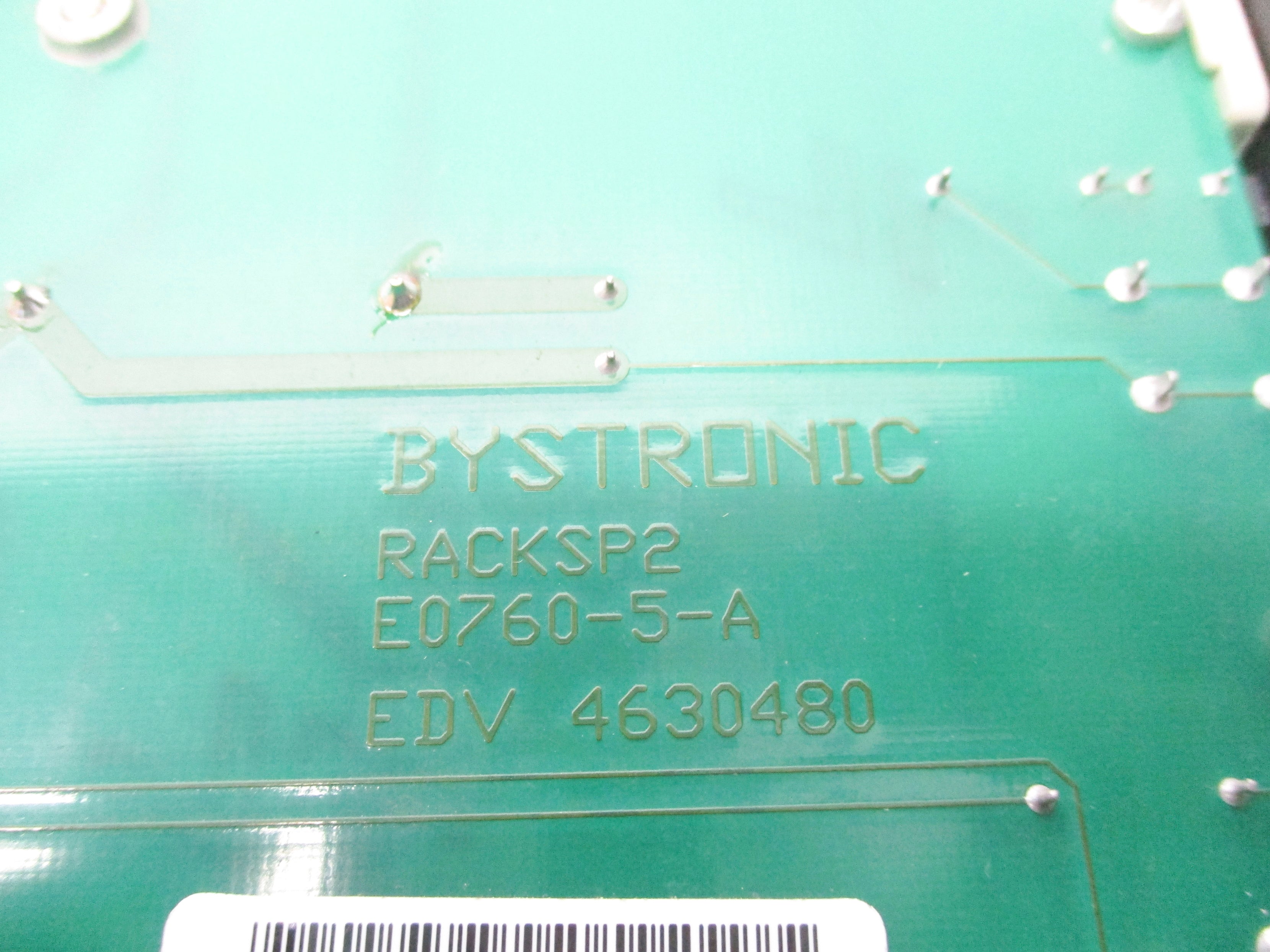 BYSTRONIC E0760-5-A REMAN