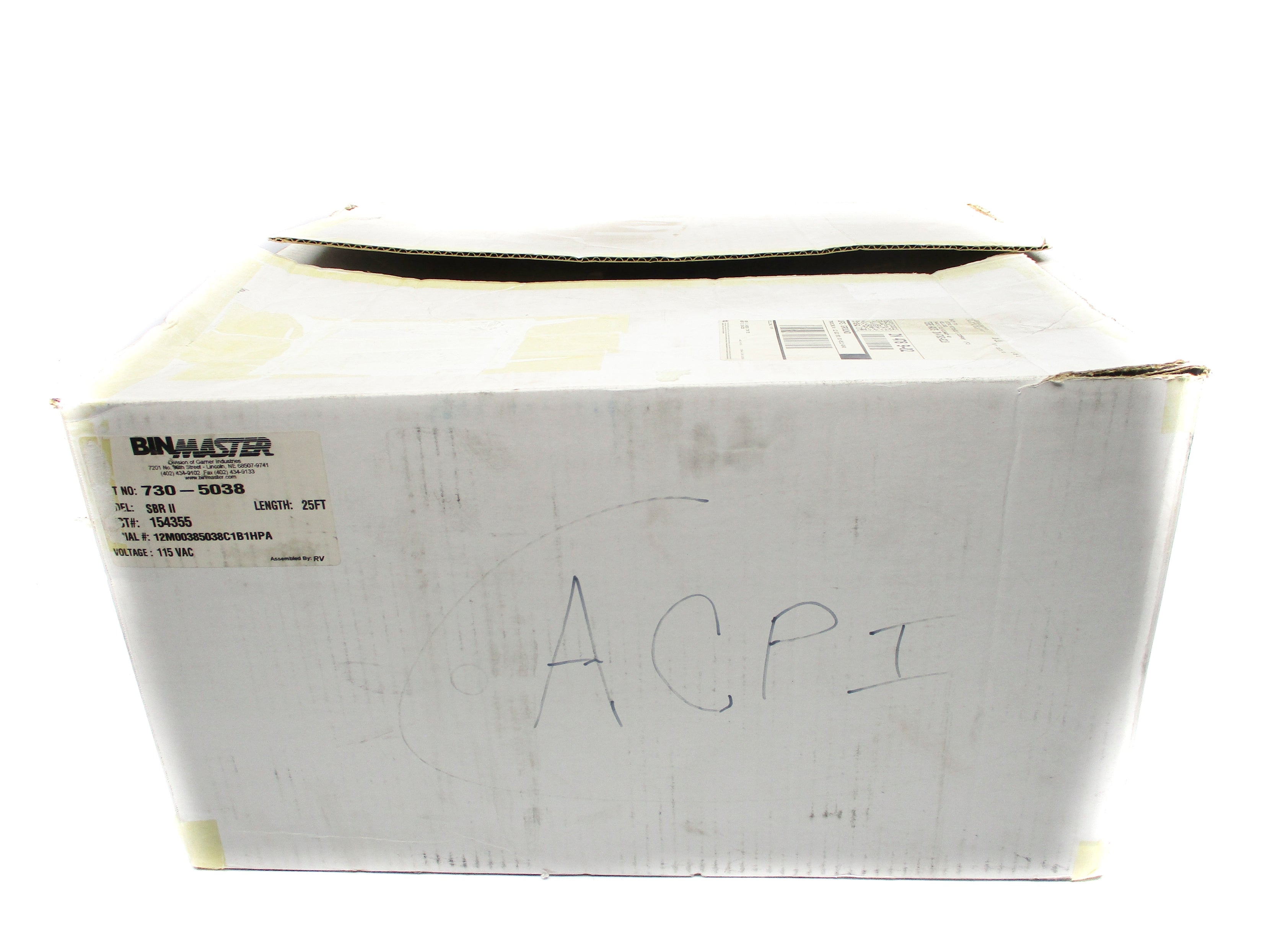 BINMASTER 730-5038 MODEL SBRX II NSMP