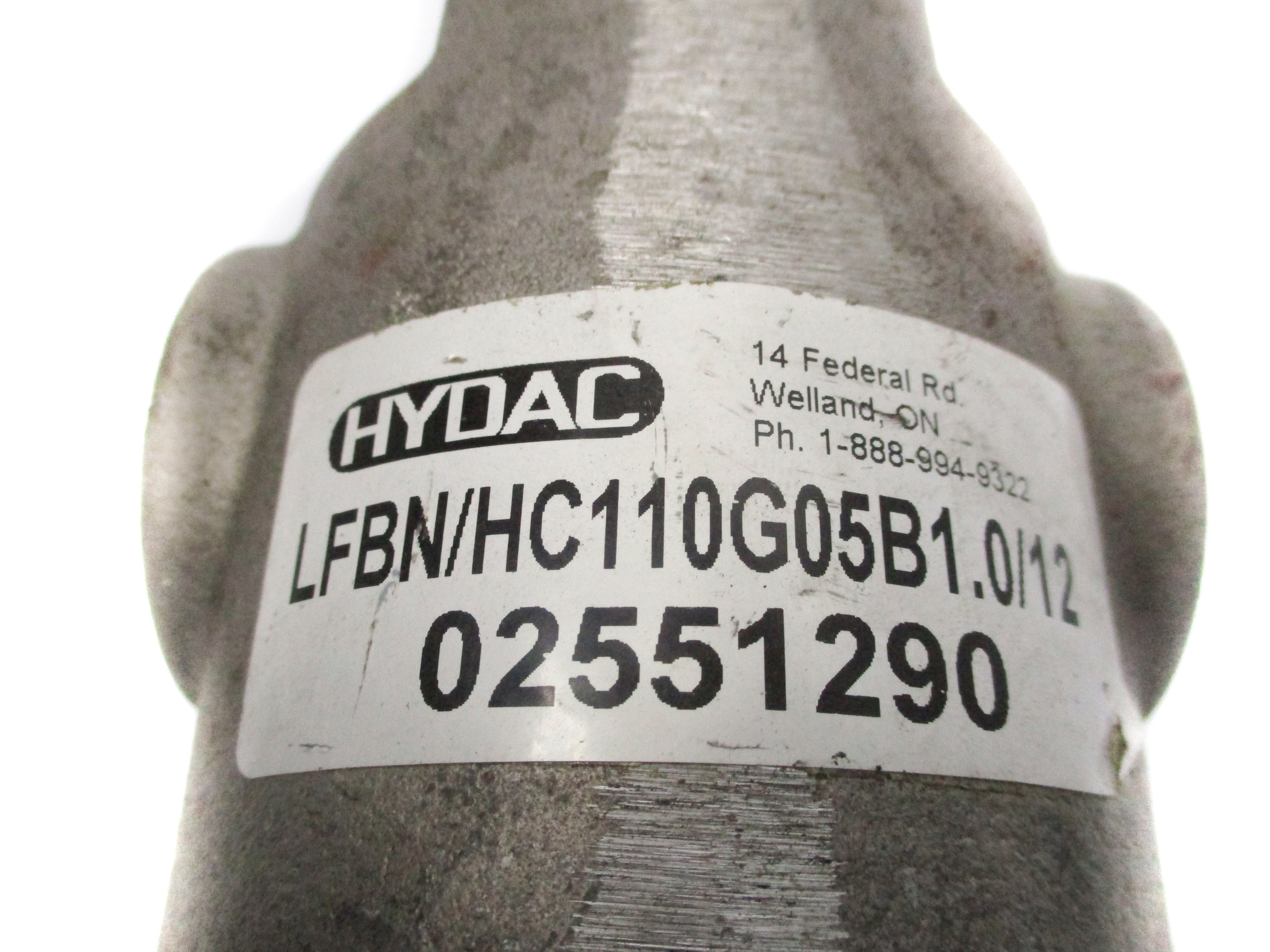 HYDAC LFBN/HC110G05B1.0/1.2 02551290 NSNP
