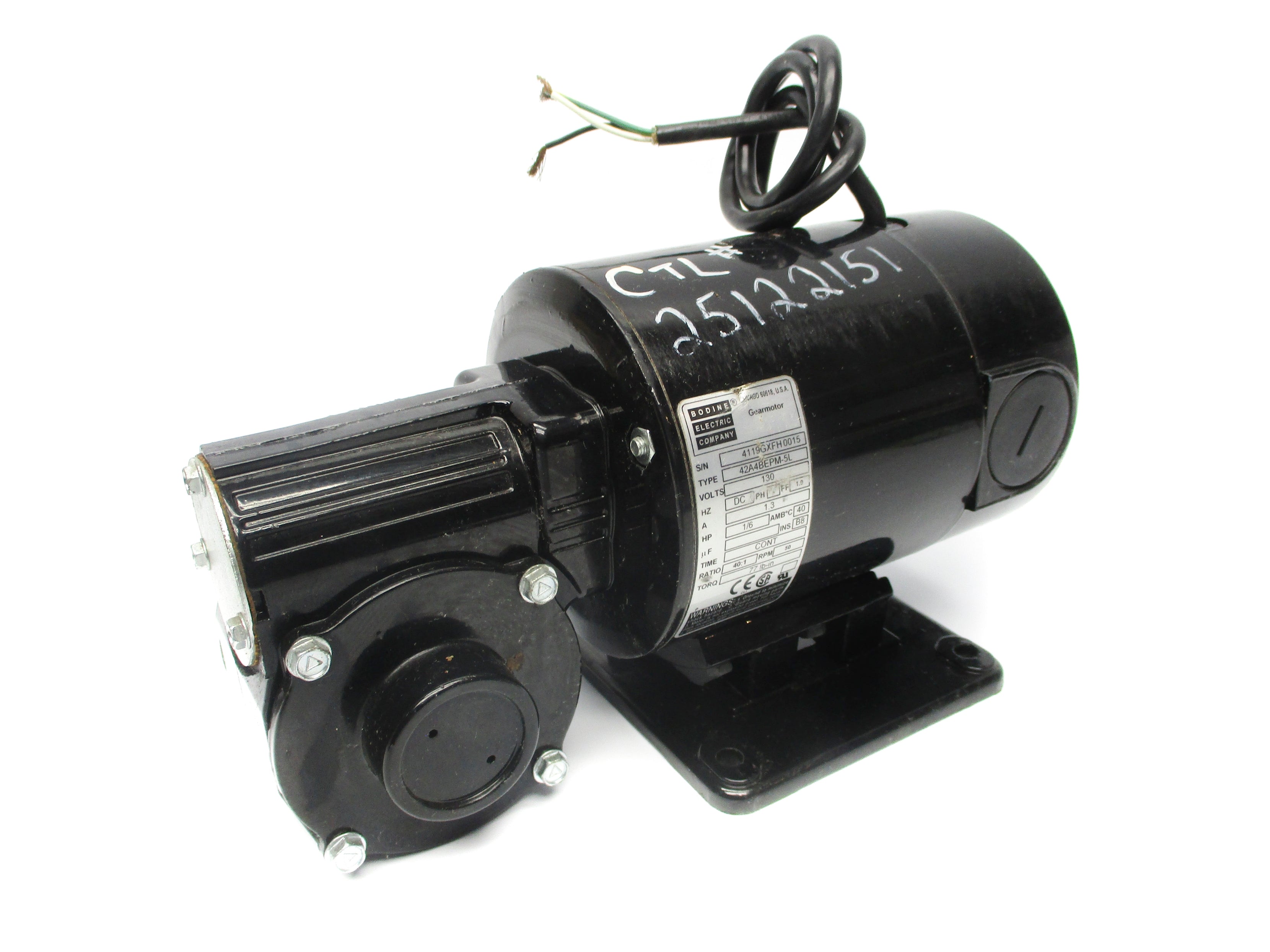 BODINE ELECTRIC 42A4BEPM-5L UNMP