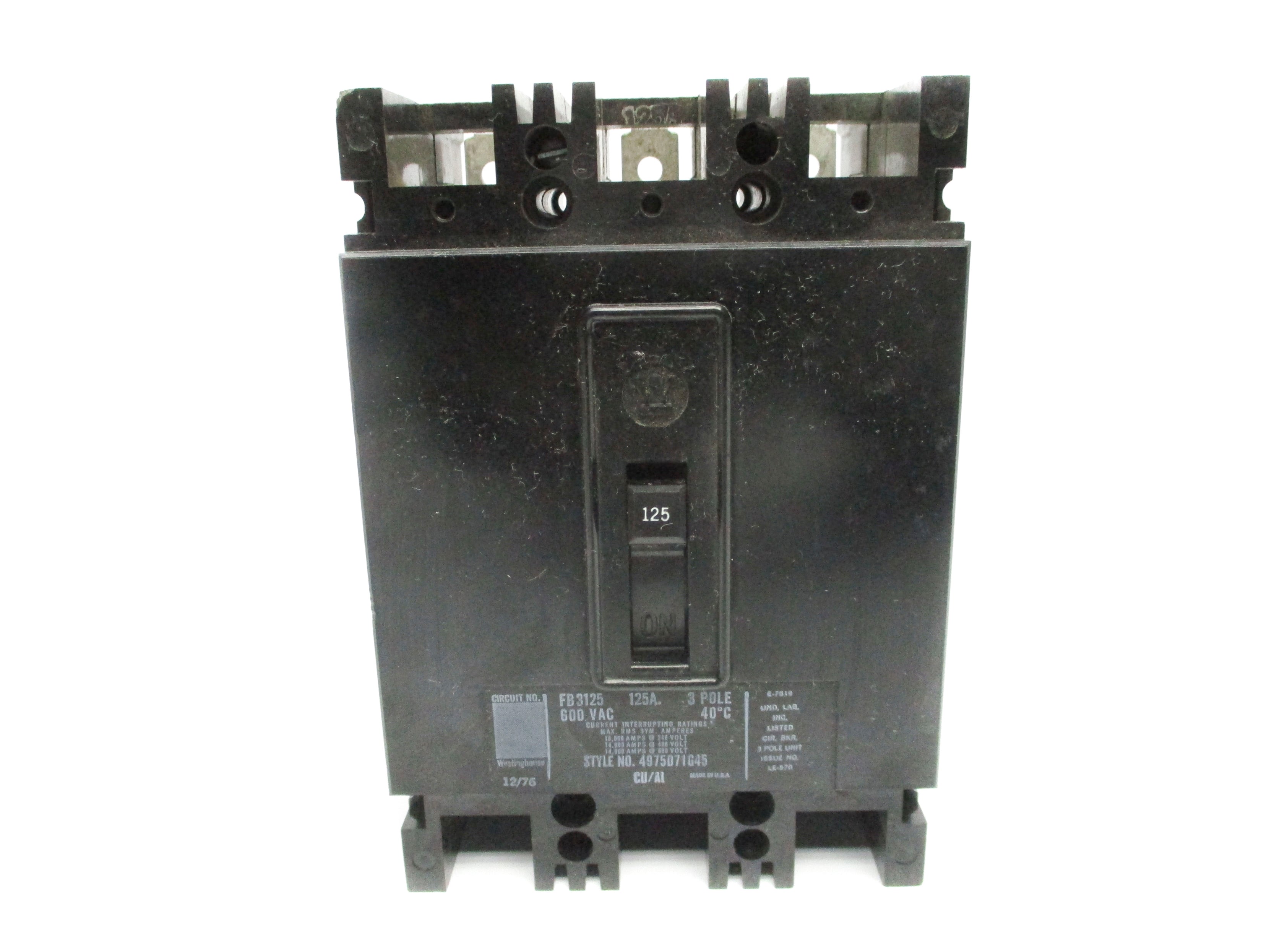 WESTINGHOUSE FB3125 125A NSNP