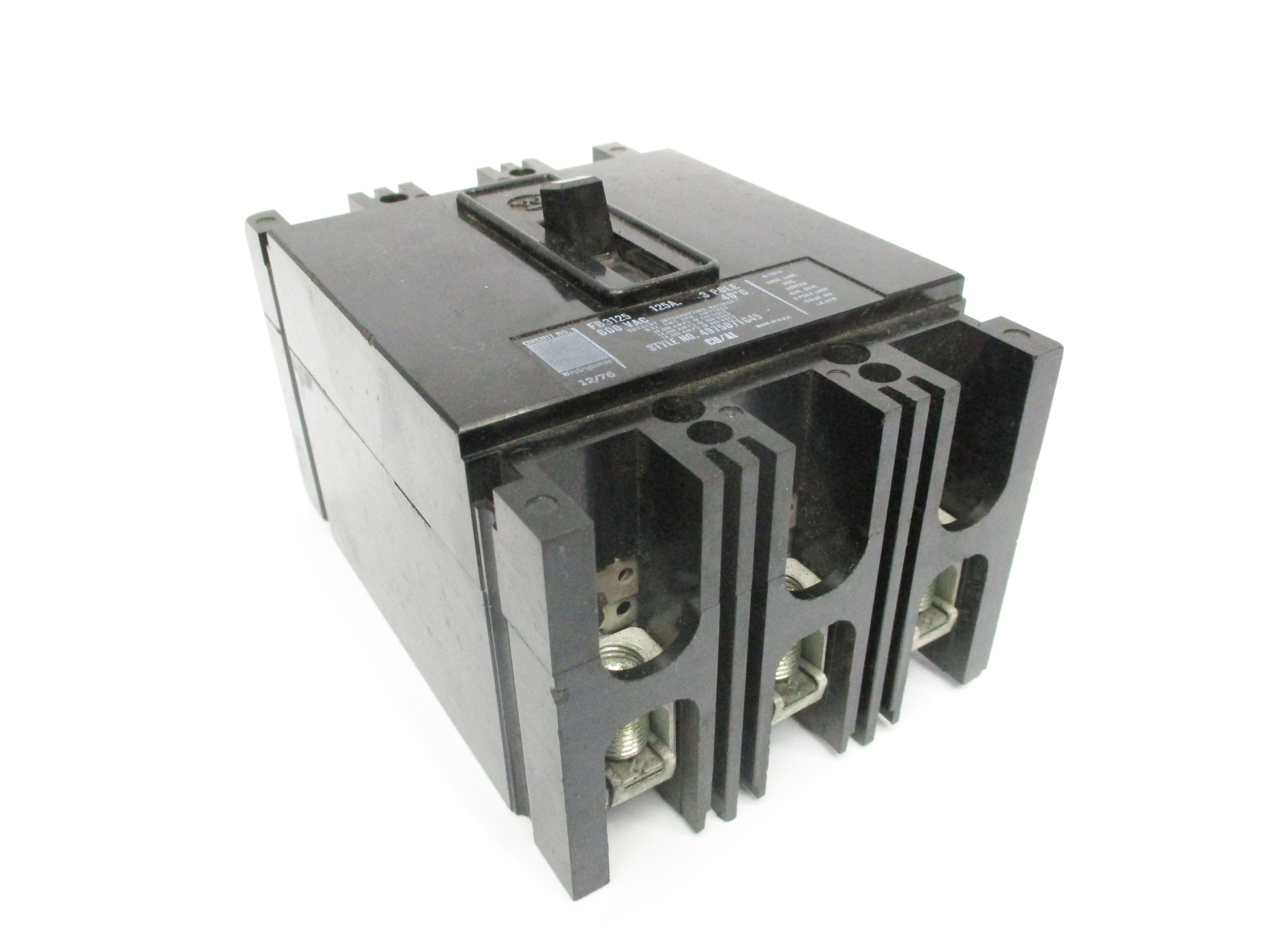 WESTINGHOUSE FB3125 125A NSNP