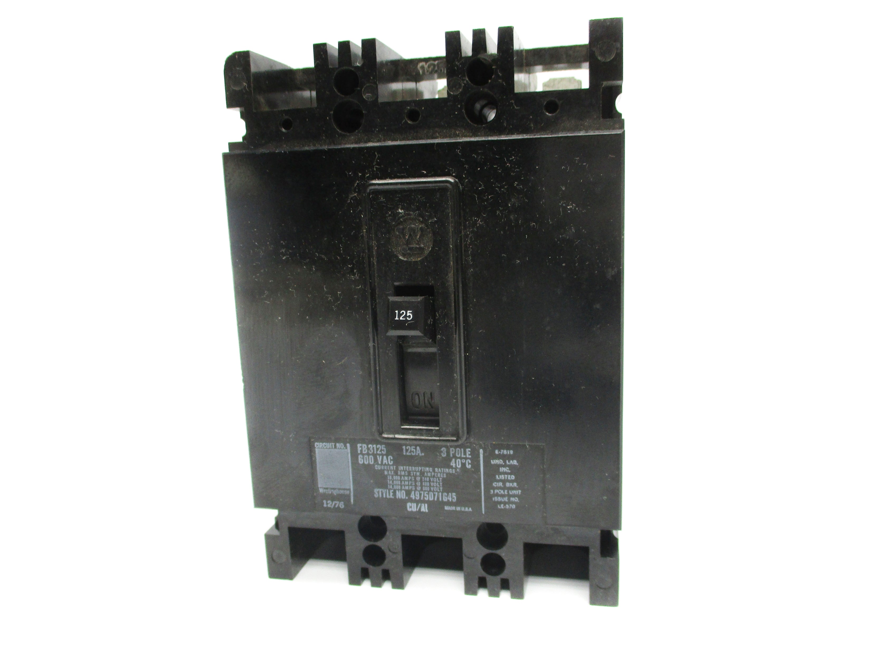 WESTINGHOUSE FB3125 125A NSNP