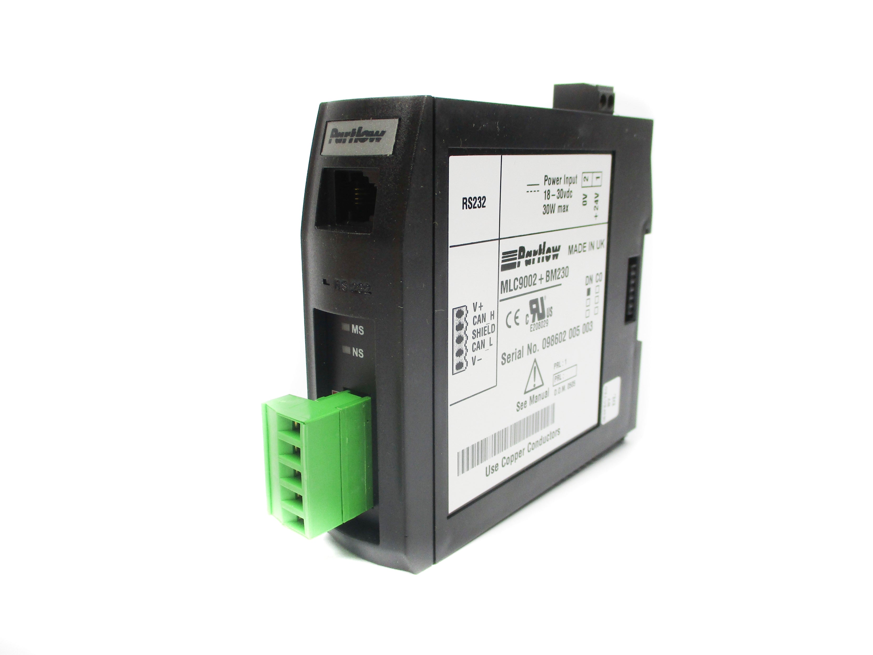 PARTLOW MLC9002+BM230 MLC9002BM230DN NSMP