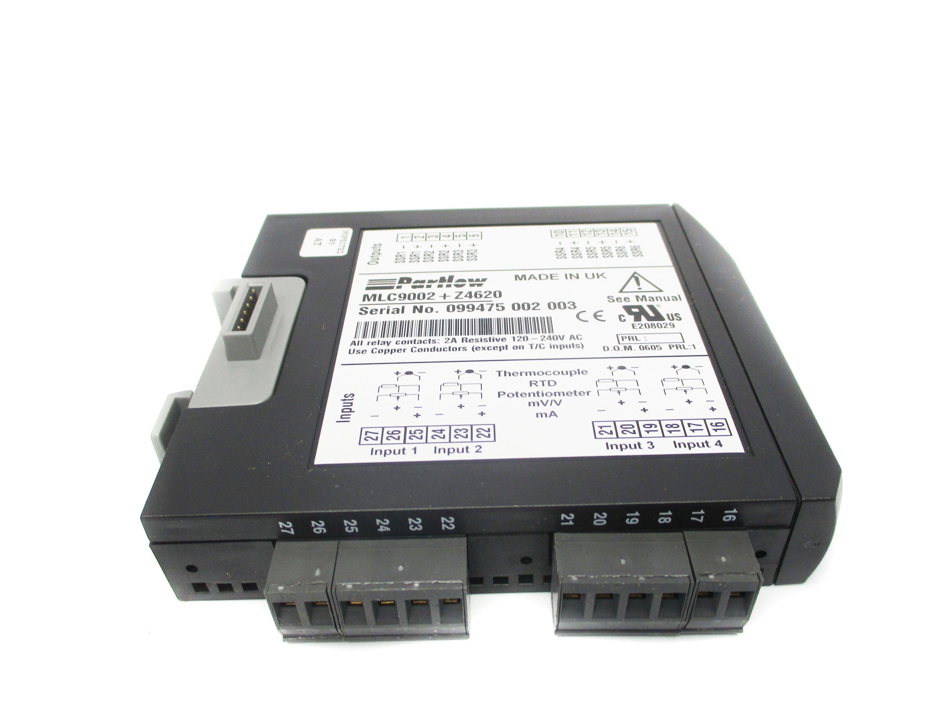 PARTLOW MLC9002+Z4620 NSMP