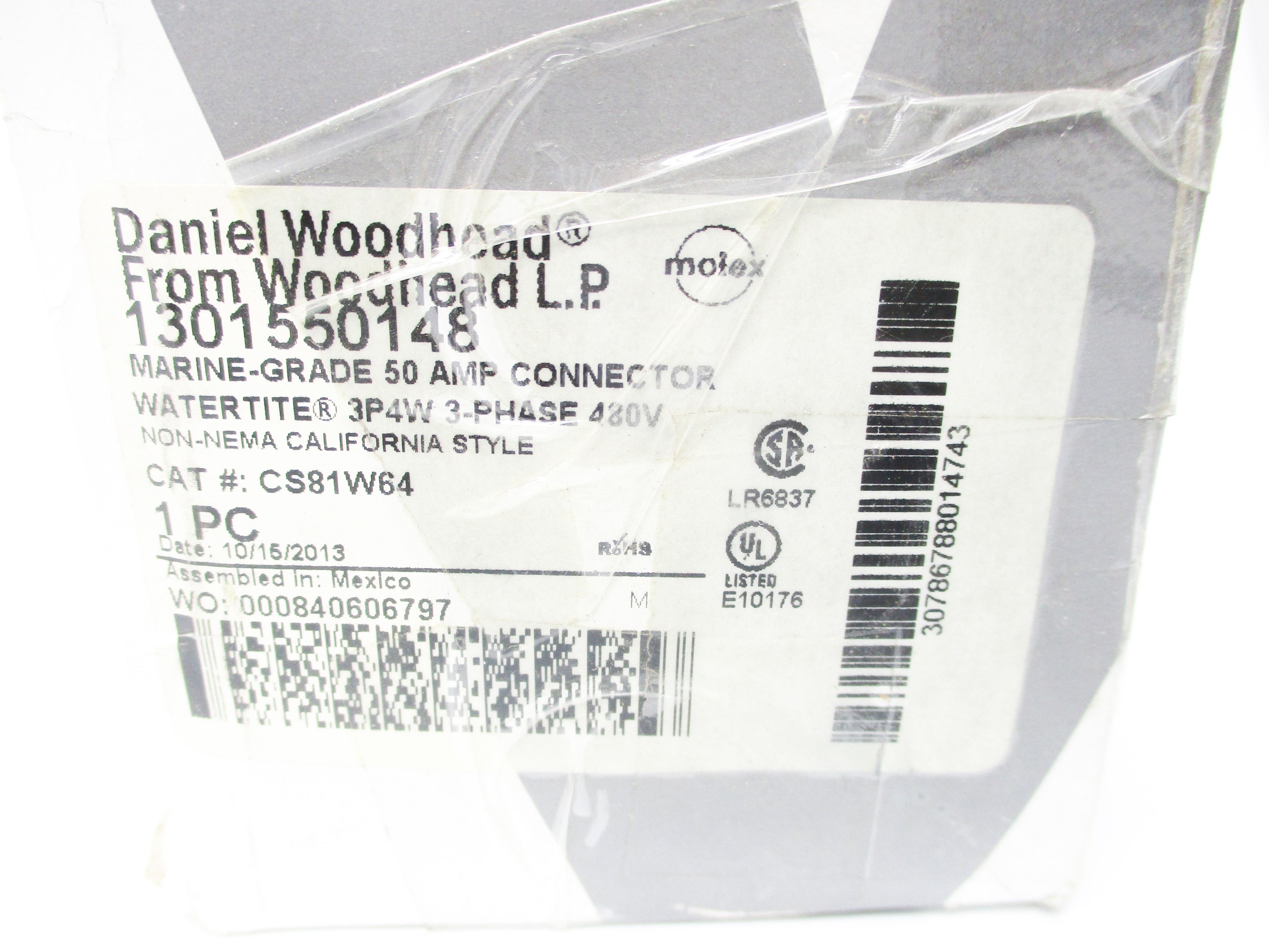 DANIEL WOODHEAD 1301550148 CS81W64 NSMP