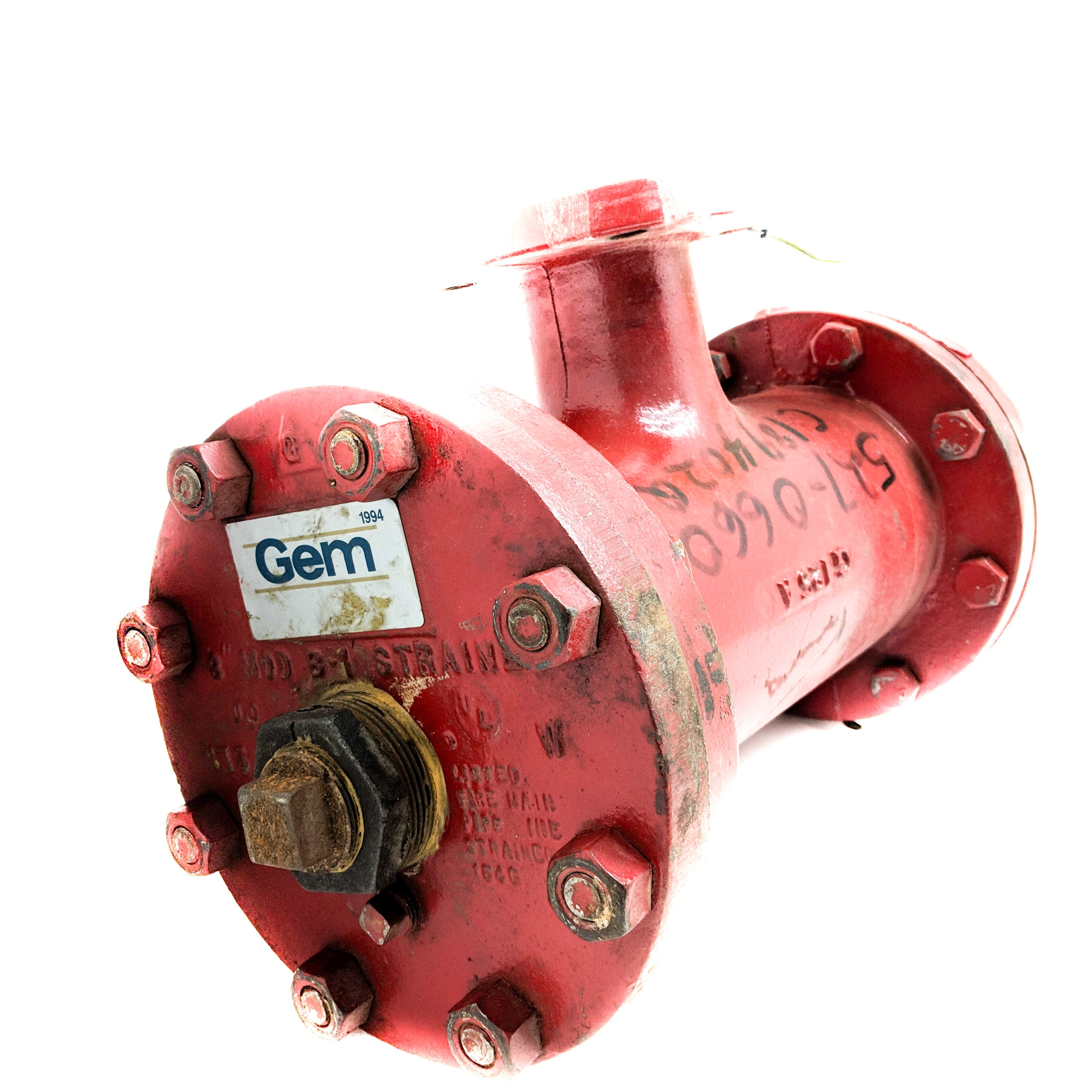 GEM 3" MOD B-1 STRAINER 175LBS PSI NSNP