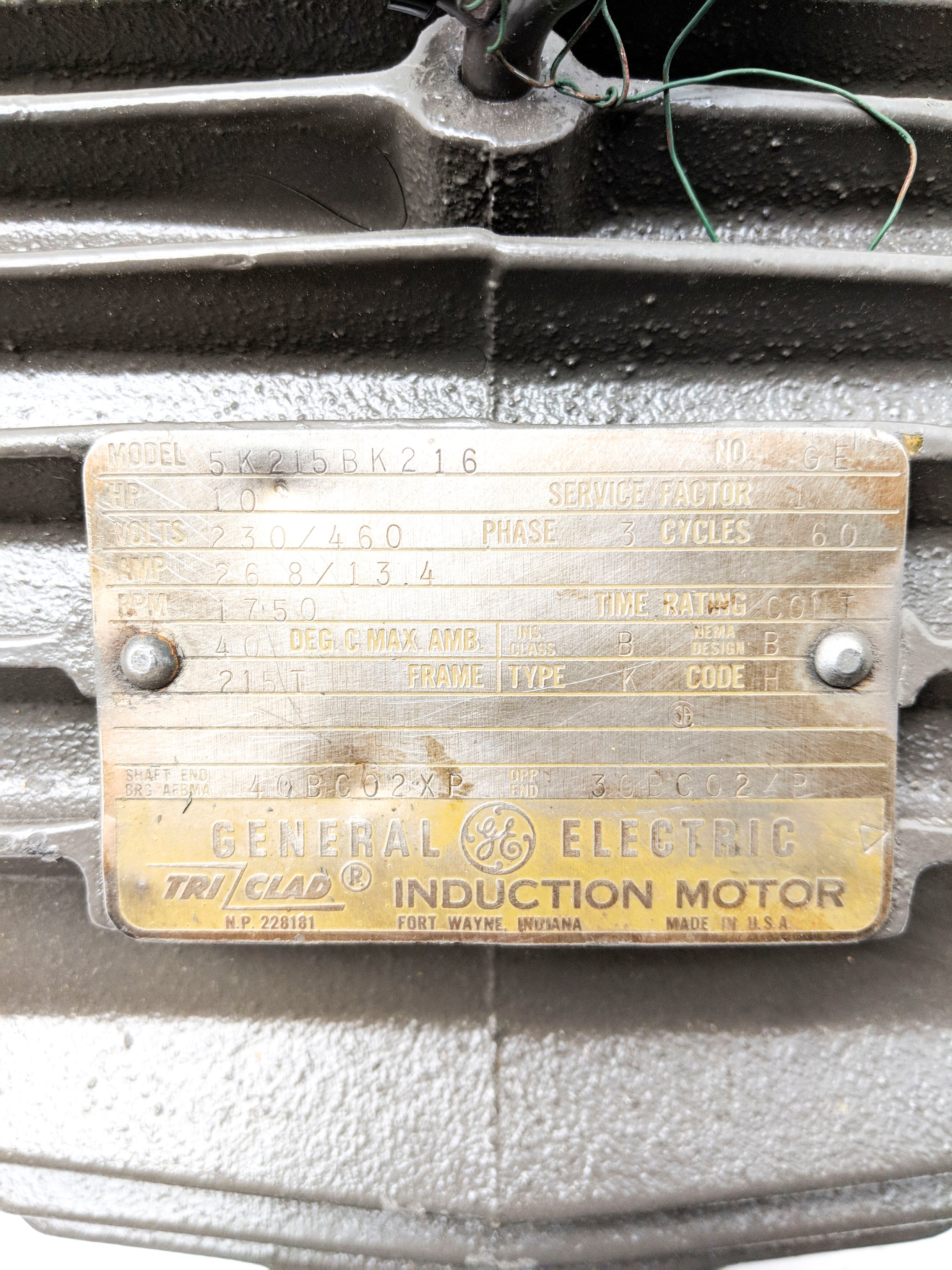 GENERAL ELECTRIC 5K215BK216 NSNP