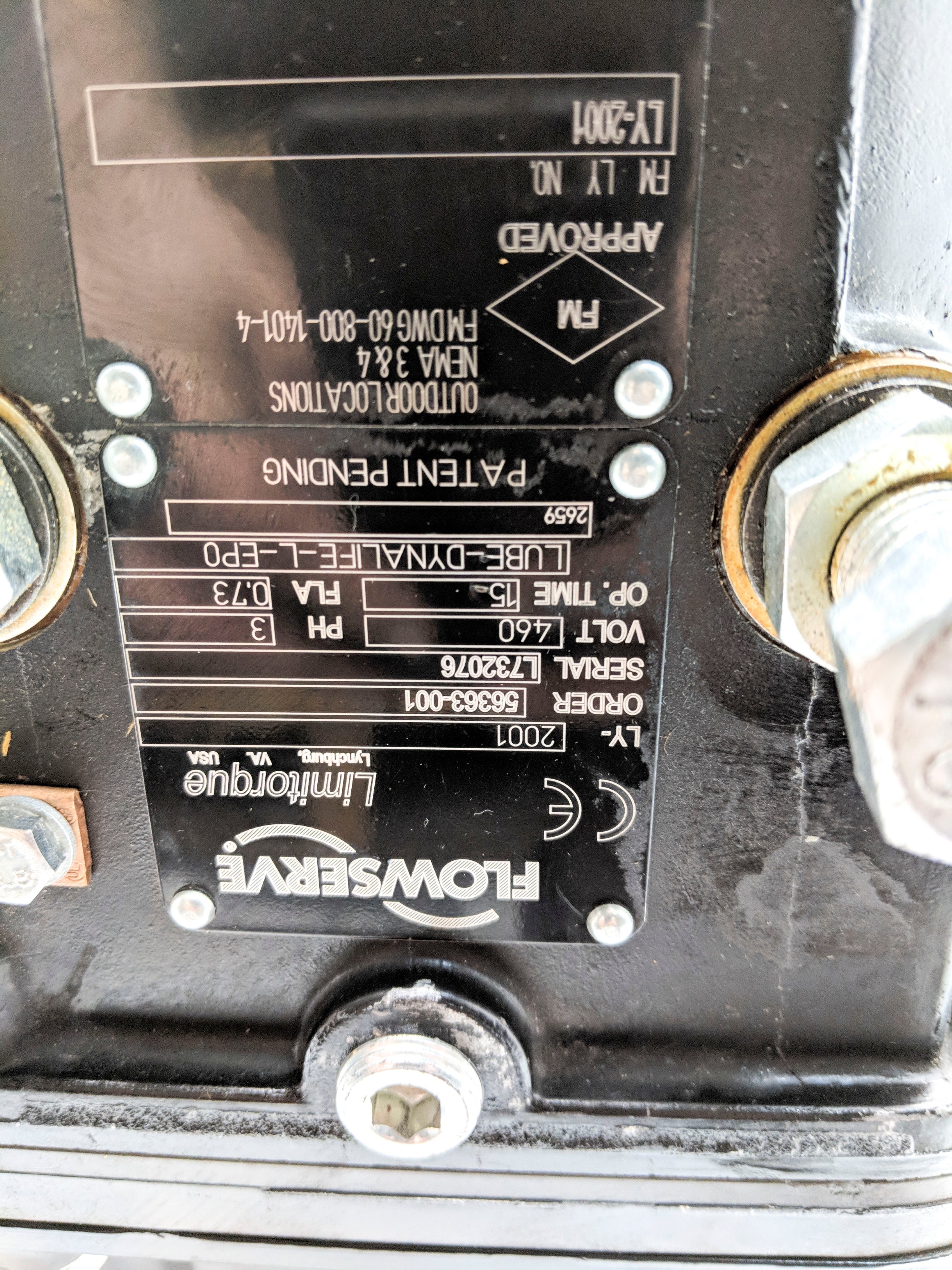 LIMITORQUE LY-2001 REMAN