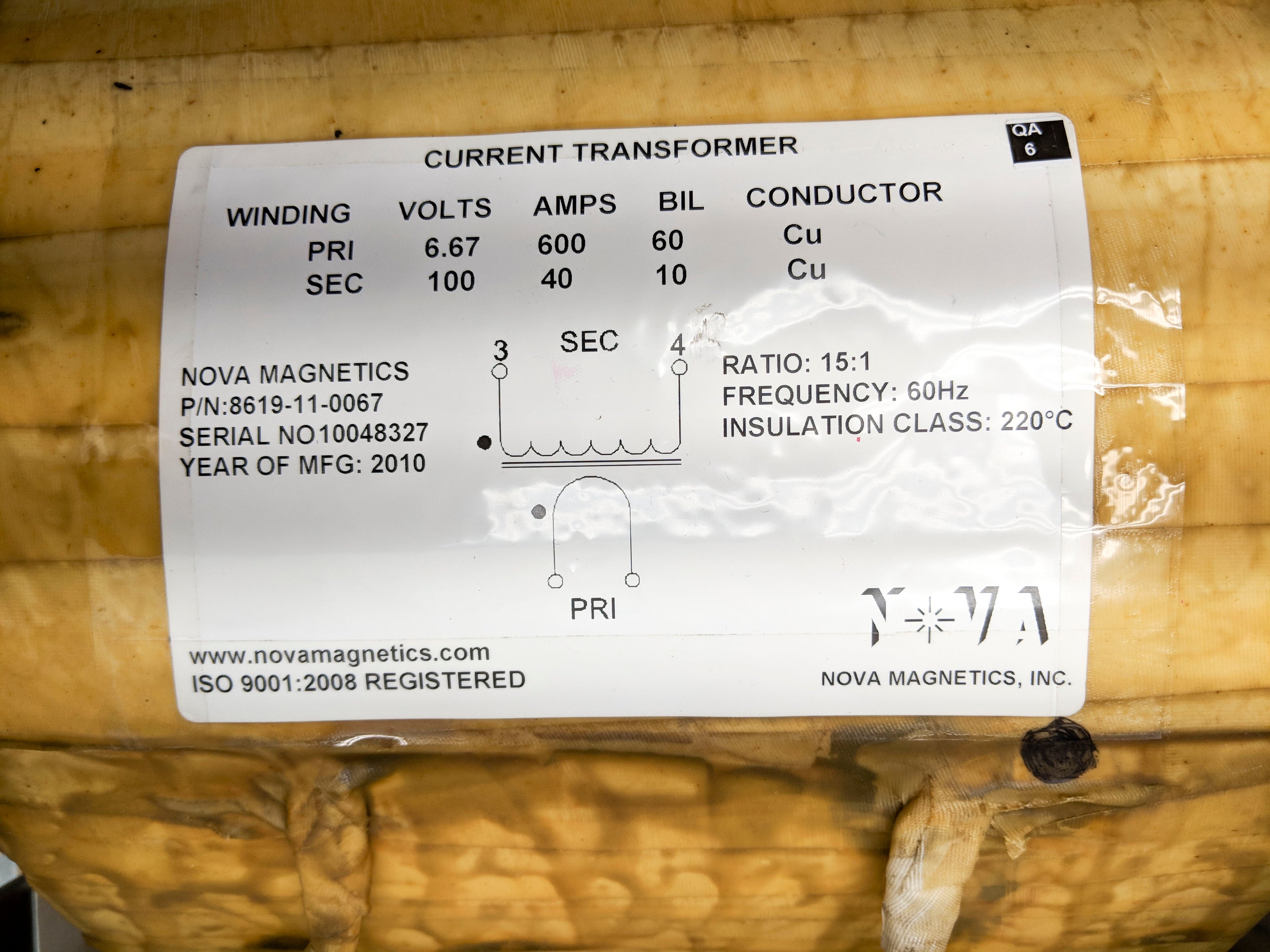 NOVA MAGNETICS 8619-11-0067 NSNP