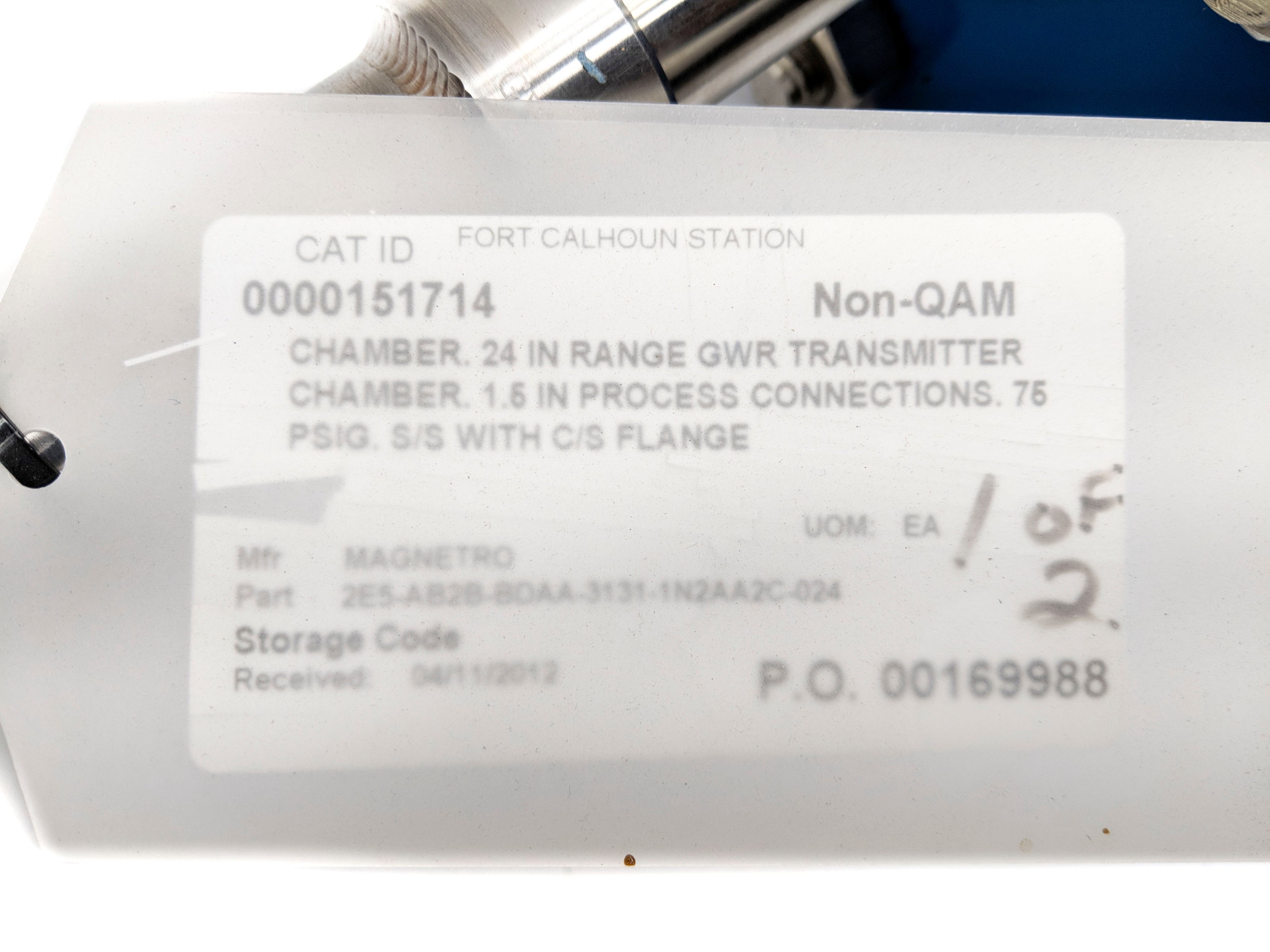 ORION INSTRUMENTS 2E5-AB2B-BDAA-3131-1N2AA2C-024 NSNP