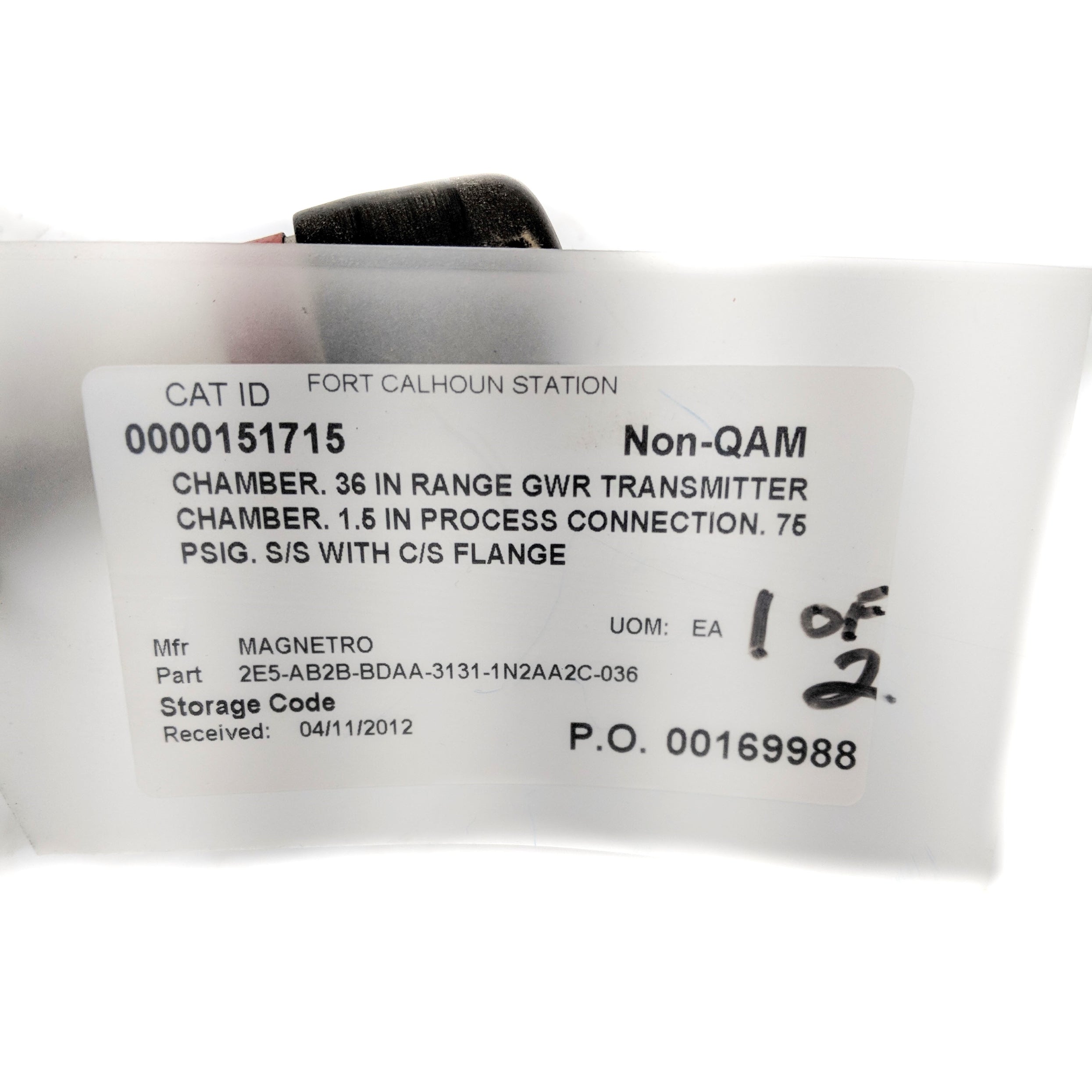 ORION INSTRUMENTS 2E5-AB2B-BDAA-3131-1N2AA2C-036 NSNP