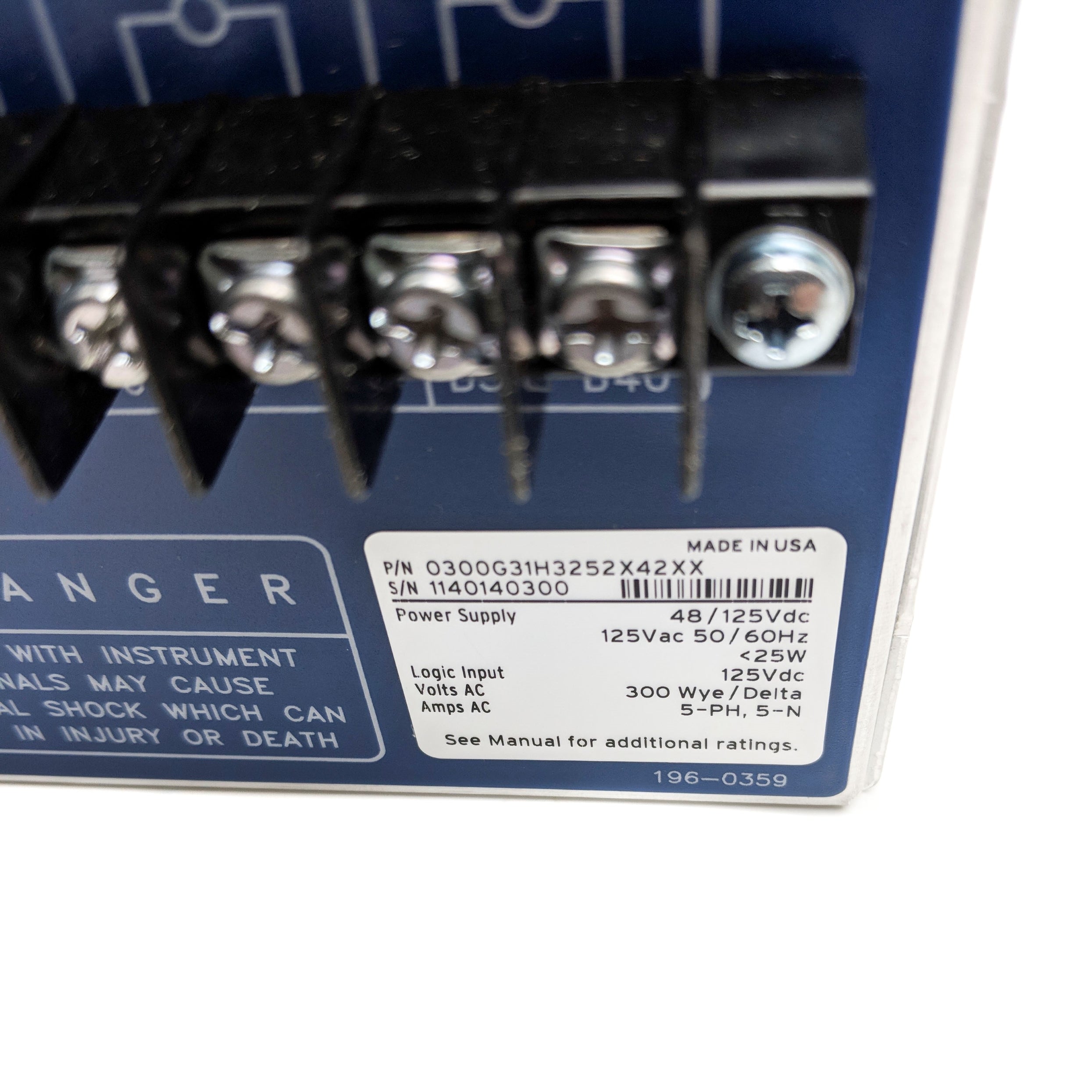 SEL SEL-300G 0300G31H3252X42XX REMAN