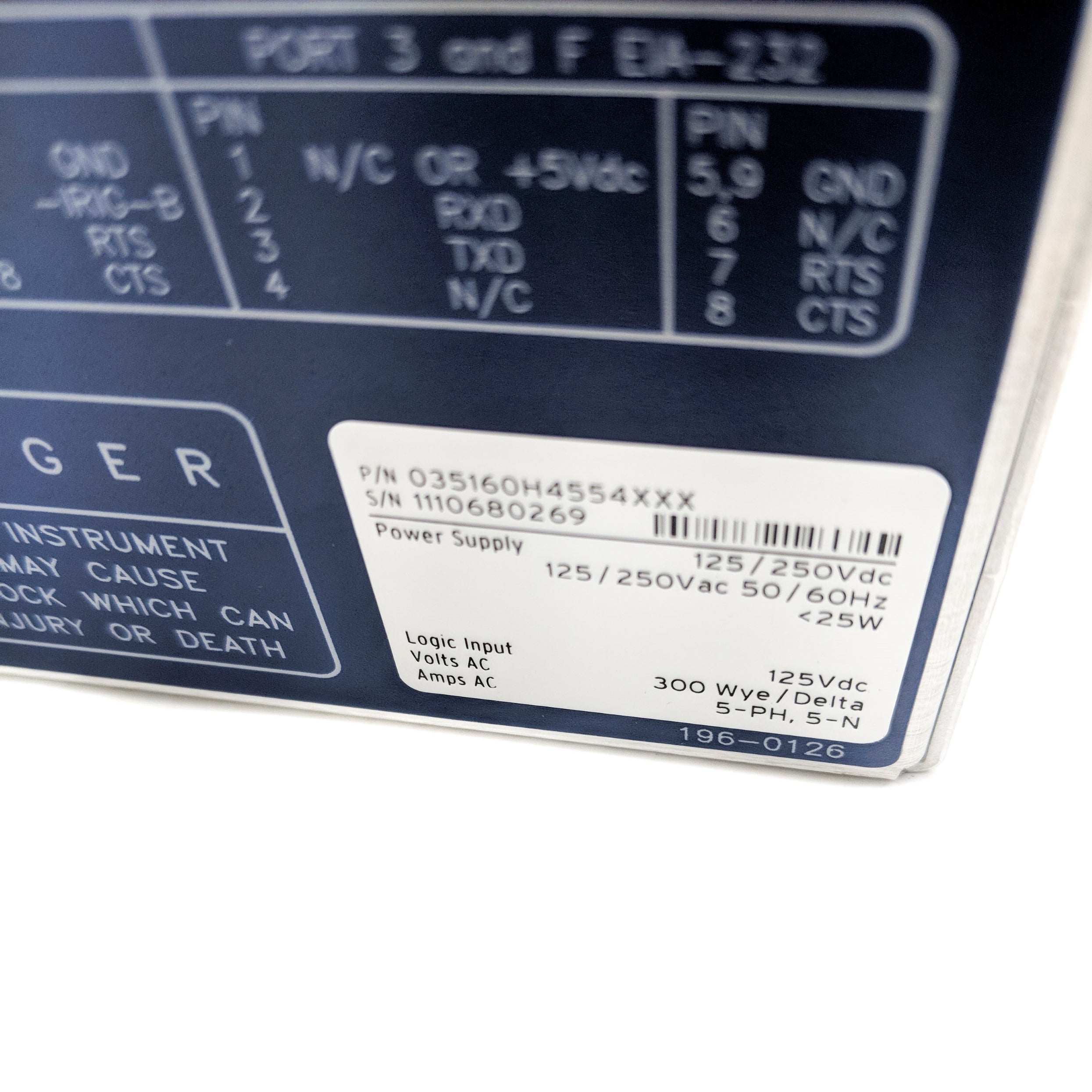 SEL SEL-351 035160H4554XXX REMAN