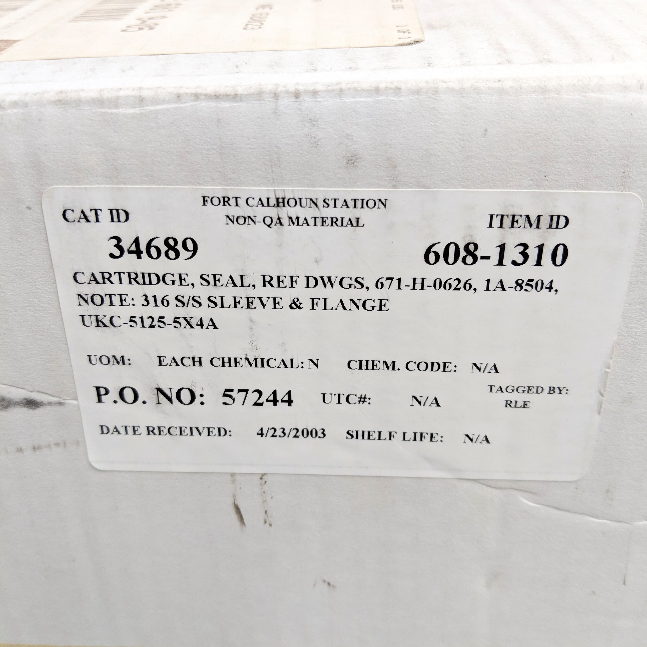 FLOWSERVE A2R13903-06 UKC-5125-5X4A REMAN